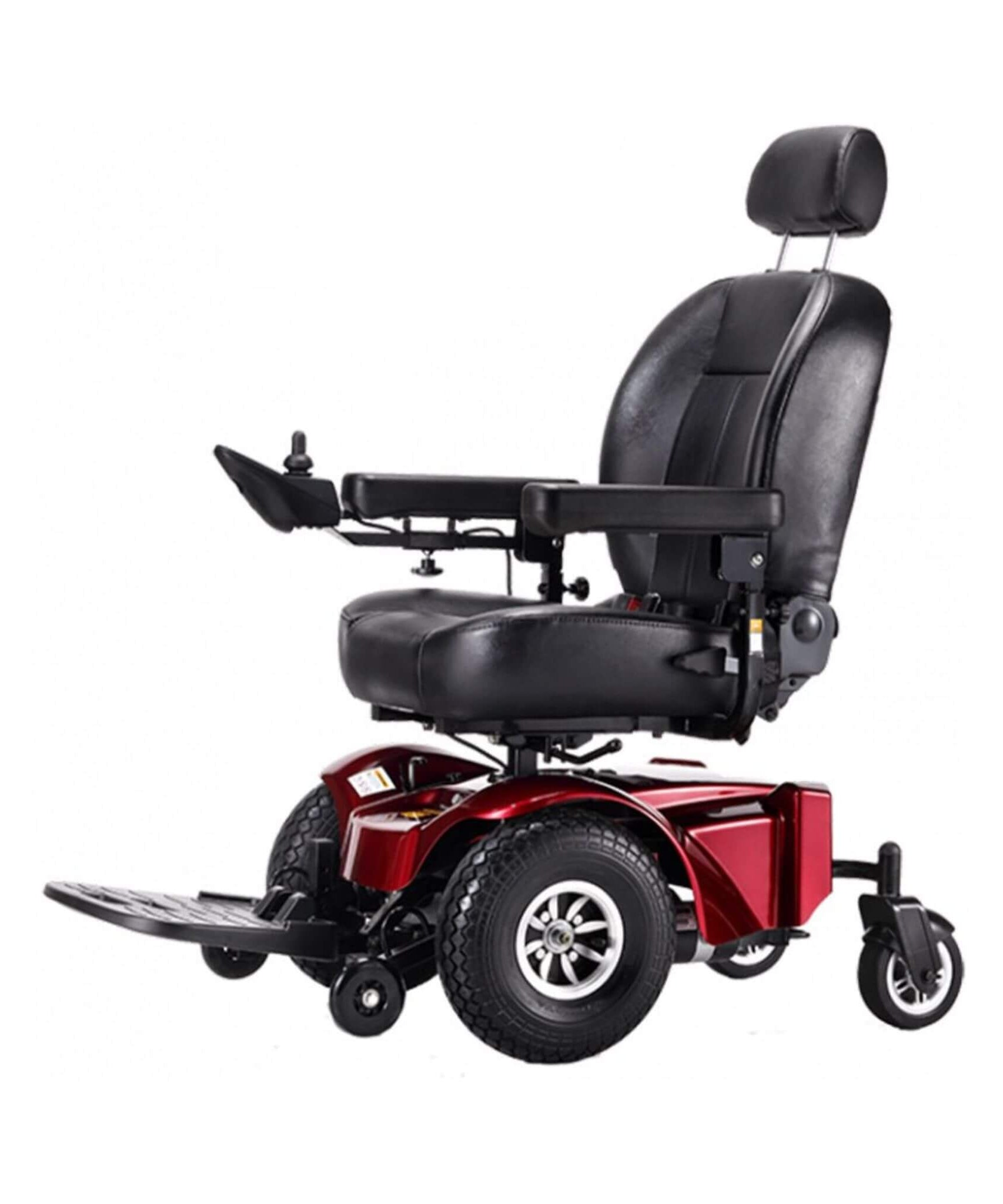 Freerider USA Apollo II 33/50AH Heavy Duty 2WD All Terrain Electric Powered Wheelchair, 470LBS (SAK95861)