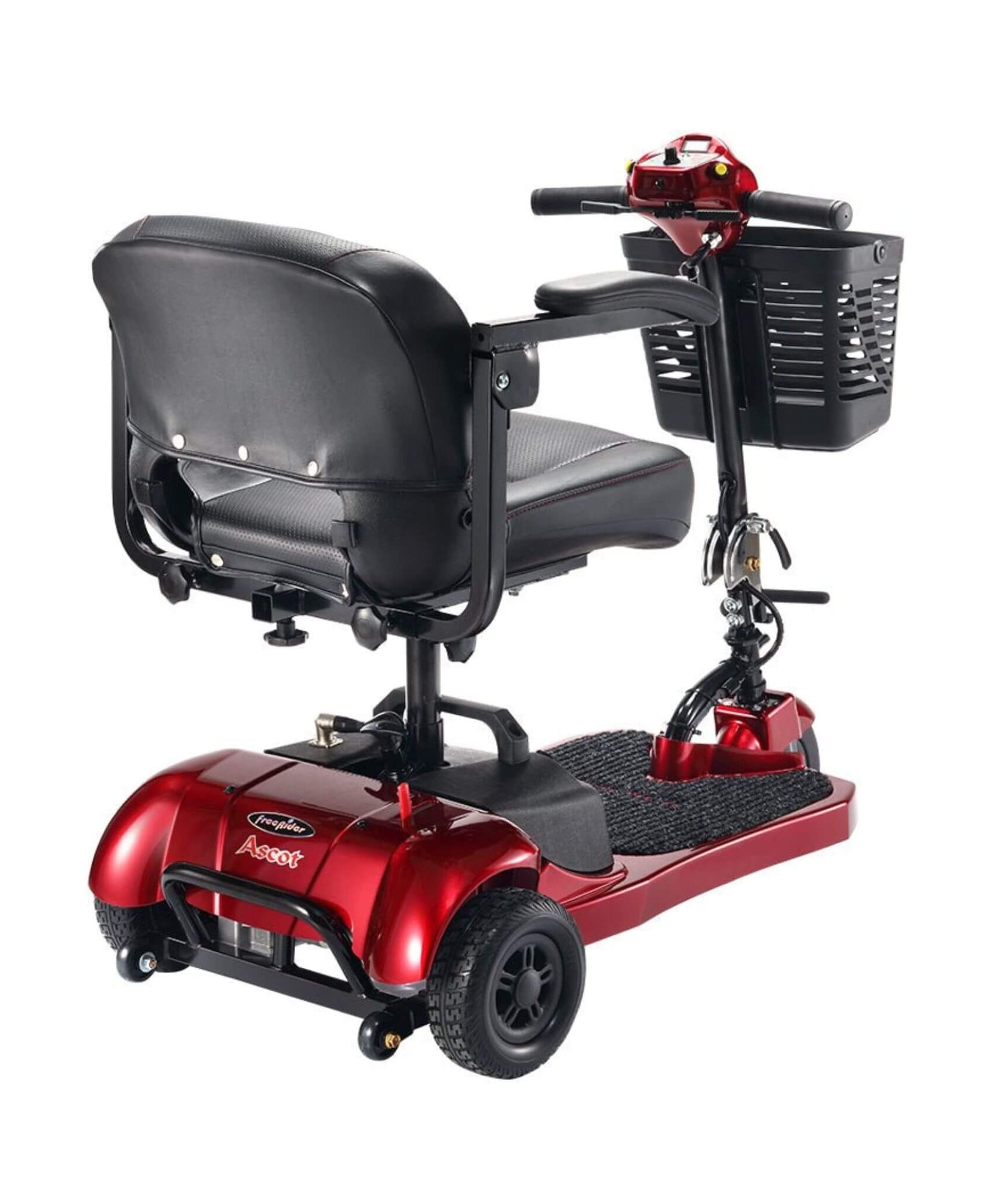 Freerider USA Ascot 3 Premium Electric Lightweight 3-Wheel Mobility Scooter, 325LBS (SAK96835)
