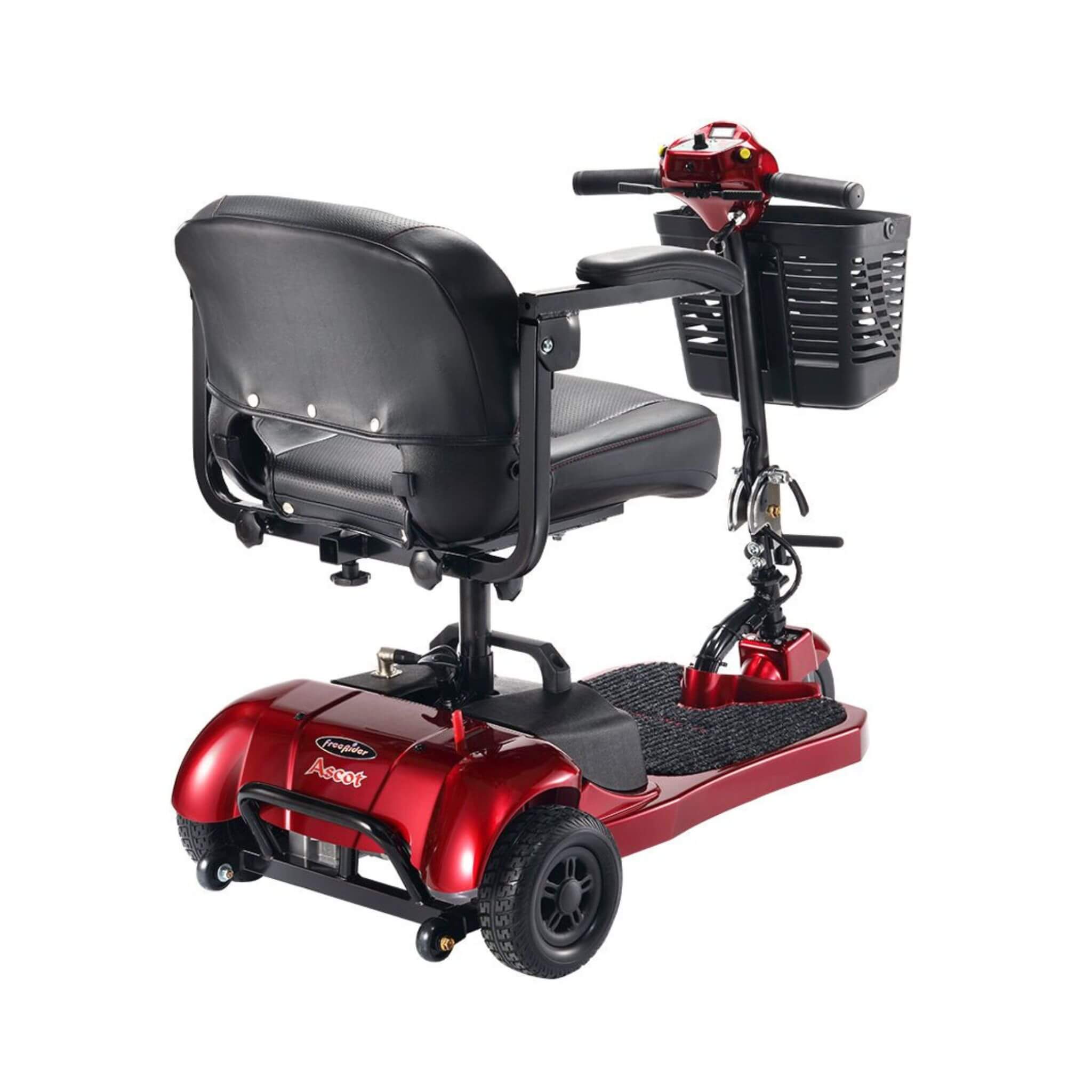 Freerider USA Ascot 3 Premium Electric Lightweight 3-Wheel Mobility Scooter, 325LBS (SAK96835)