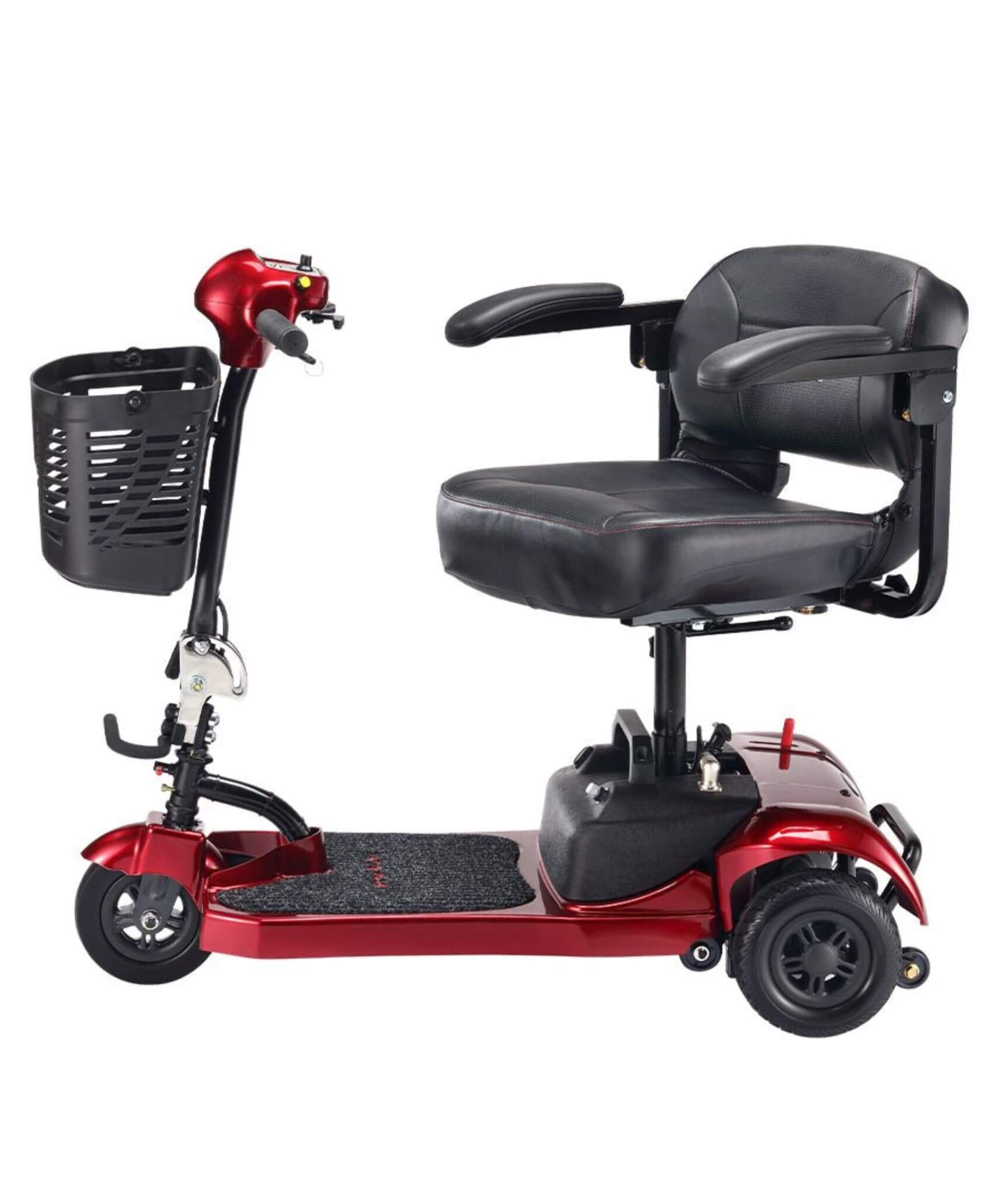 Freerider USA Ascot 3 Premium Electric Lightweight 3-Wheel Mobility Scooter, 325LBS (SAK96835)
