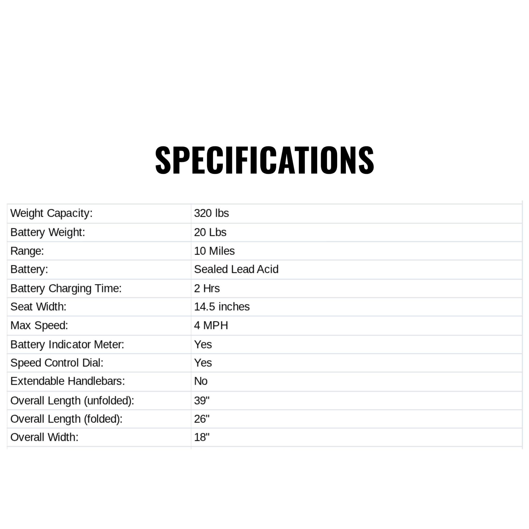 Freerider USA Luggie Classic 2 Mobility Scooter With Adjustable Steering Heights, 320LBS (SAK68371)