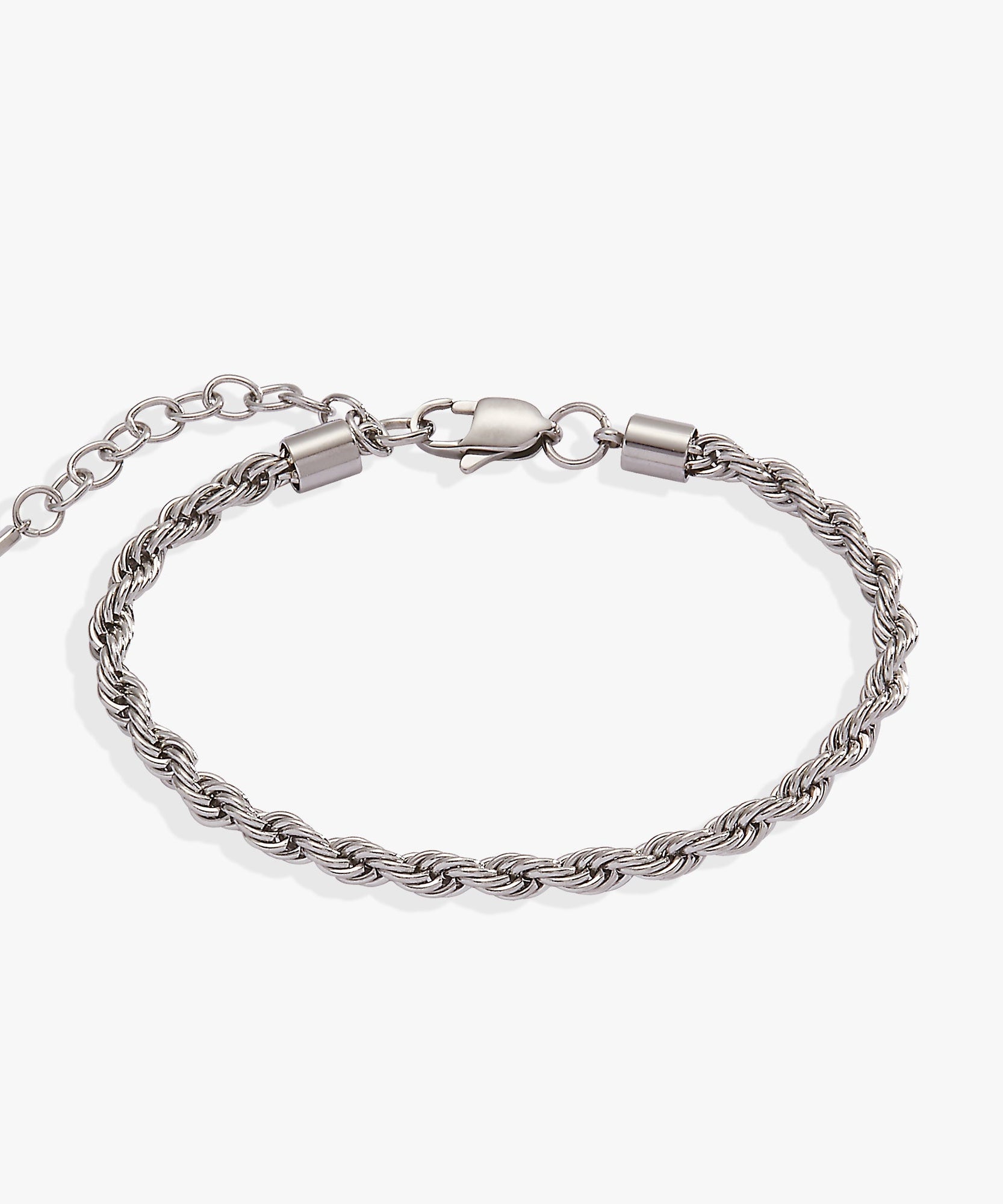 French Rope Stainless Adjustable Bracelet