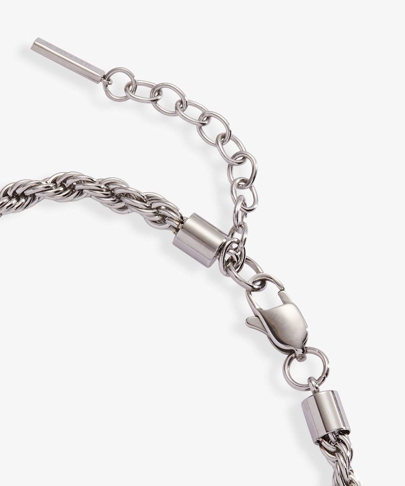 French Rope Stainless Adjustable Bracelet