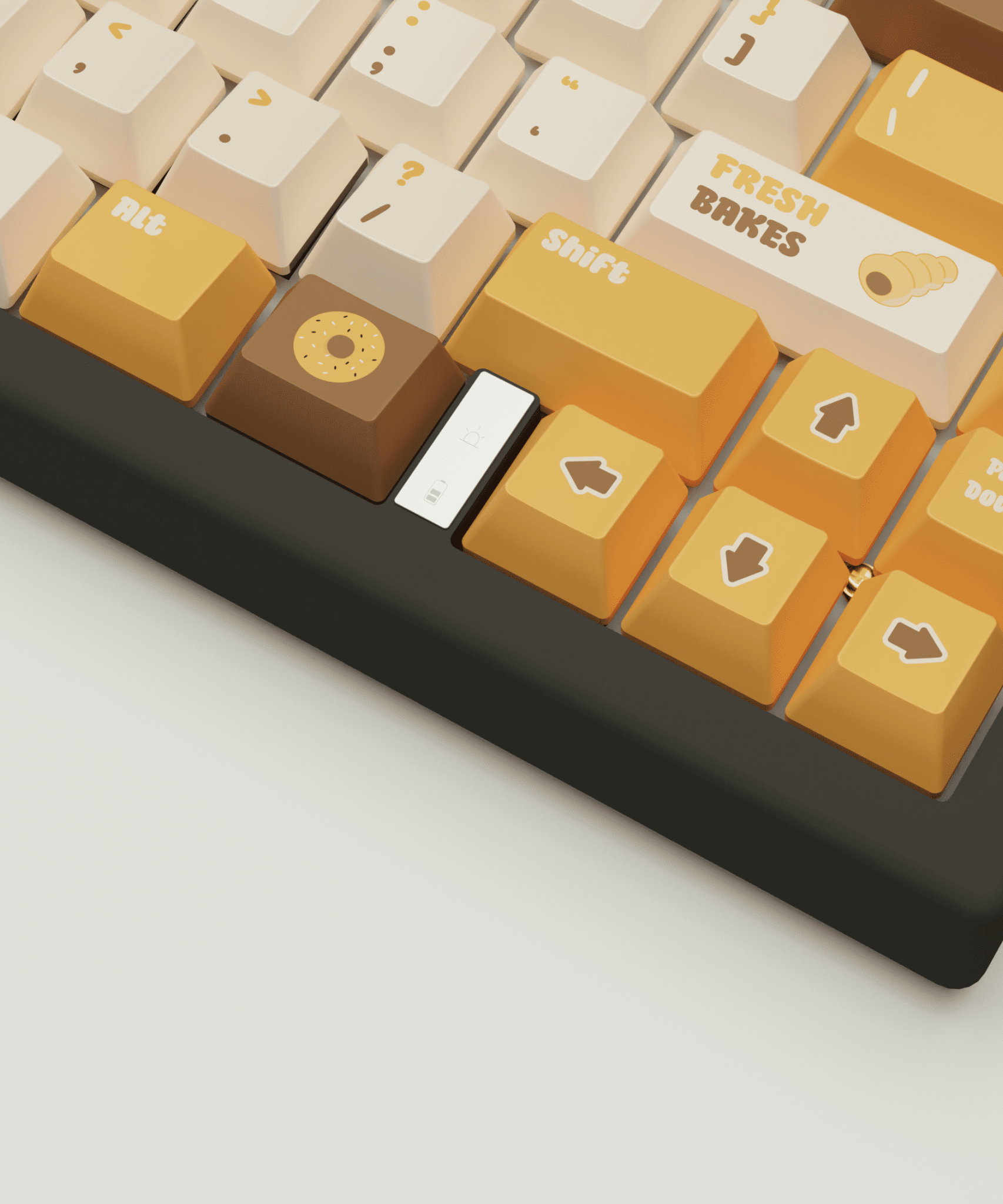 Fresh Bakes Design Keycaps and Mechanical Keyboard