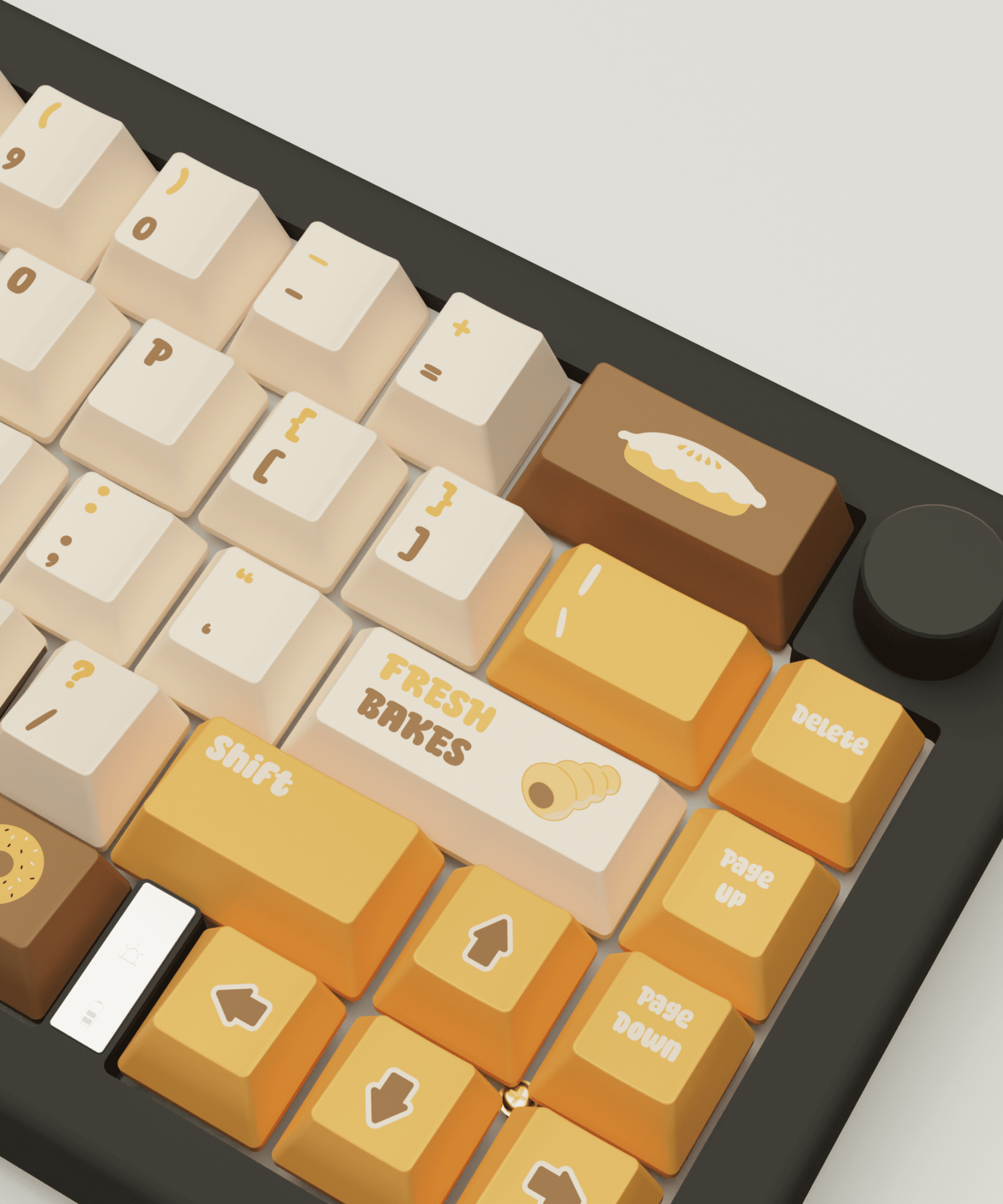 Fresh Bakes Design Keycaps and Mechanical Keyboard