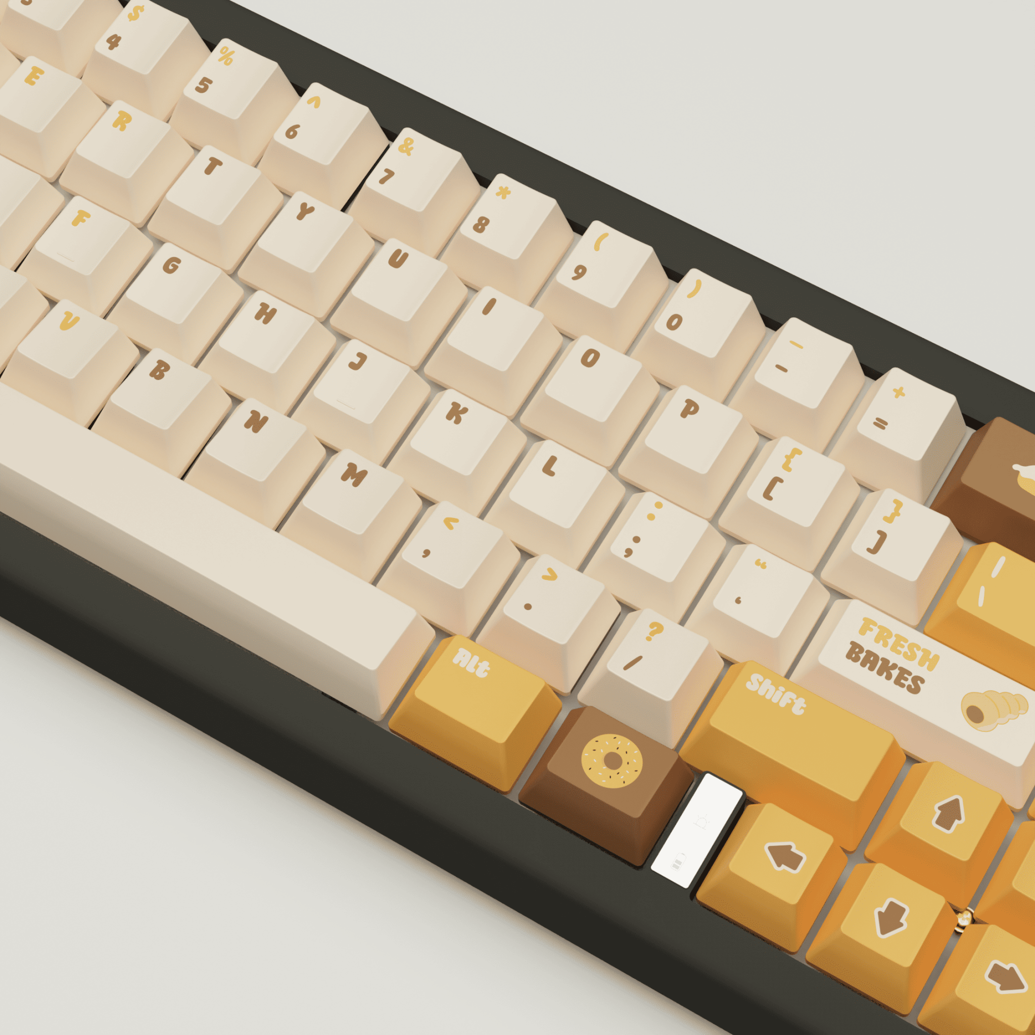 Fresh Bakes Design Keycaps and Mechanical Keyboard