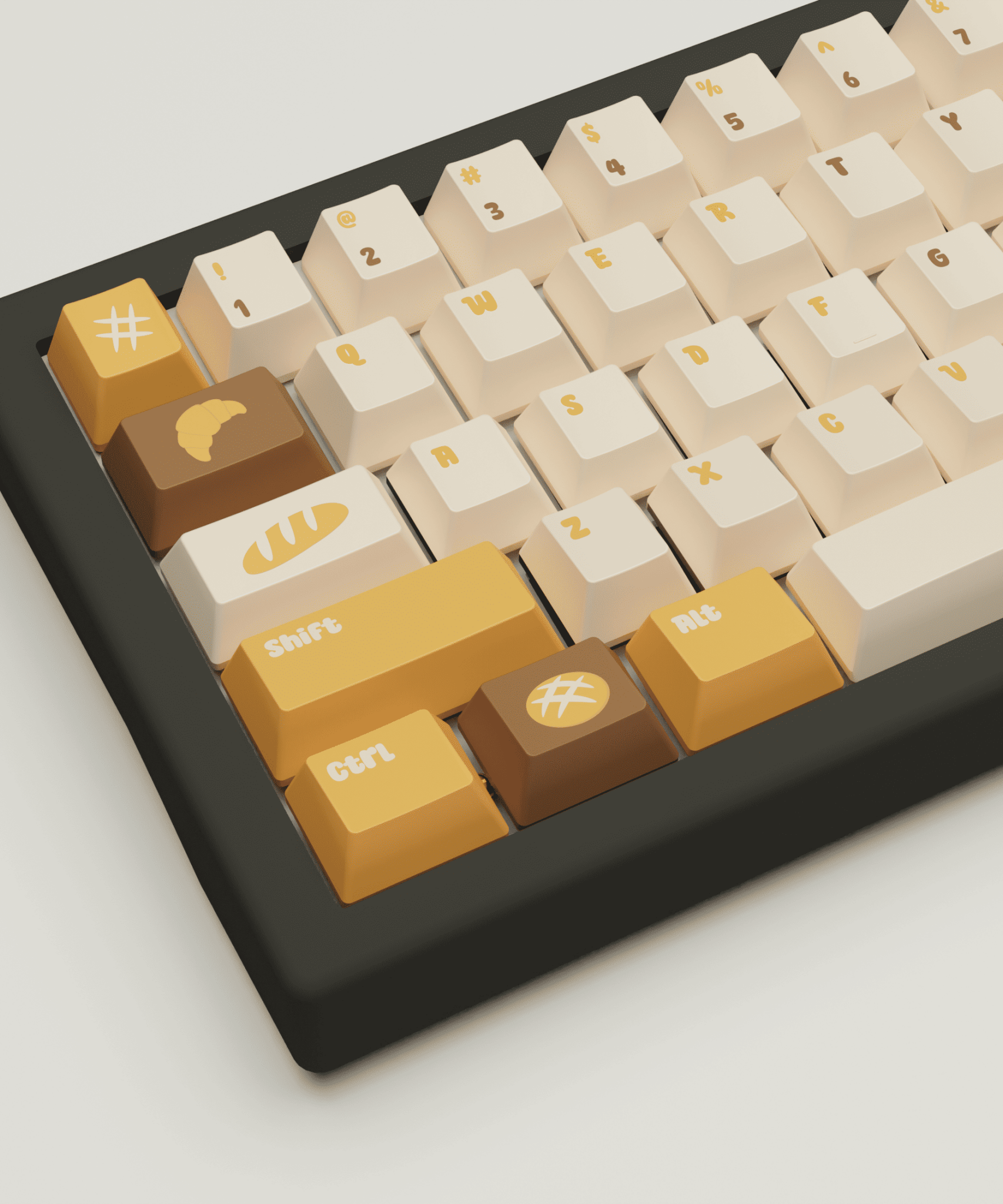 Fresh Bakes Design Keycaps and Mechanical Keyboard