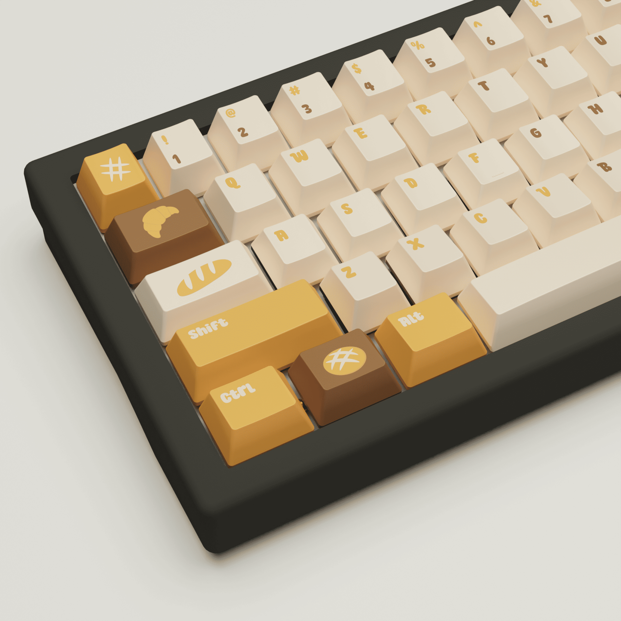Fresh Bakes Design Keycaps and Mechanical Keyboard