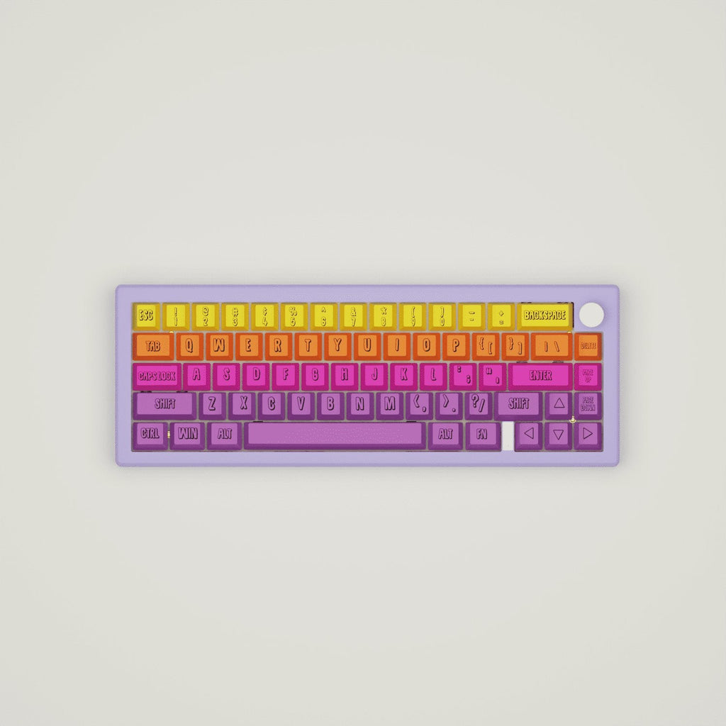 Fruit Salad Design Keycaps and Mechanical Keyboard