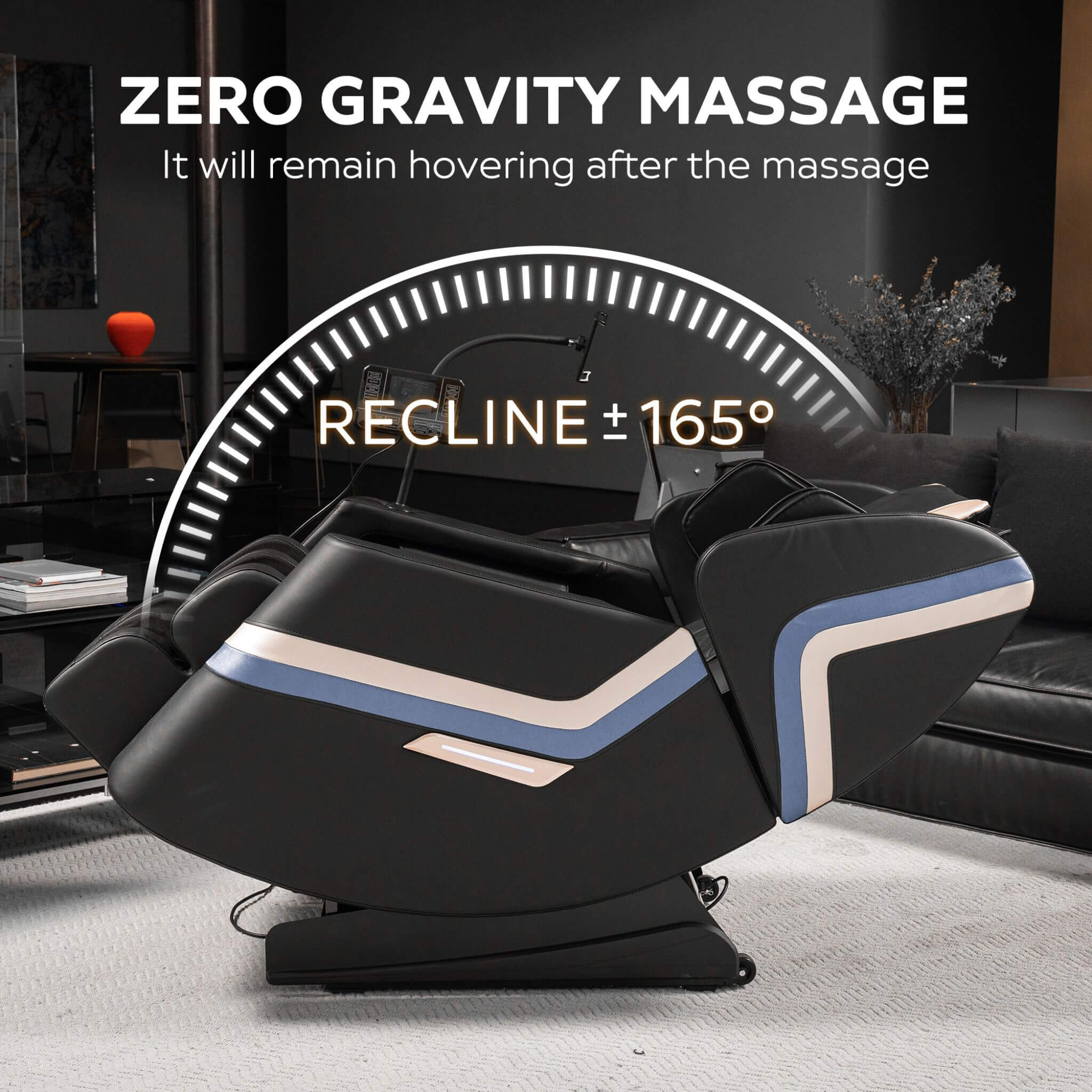 Airvana Full-Body Zero-Gravity Massage Chair Recliner With Six Massage Rollers (SAK91825)