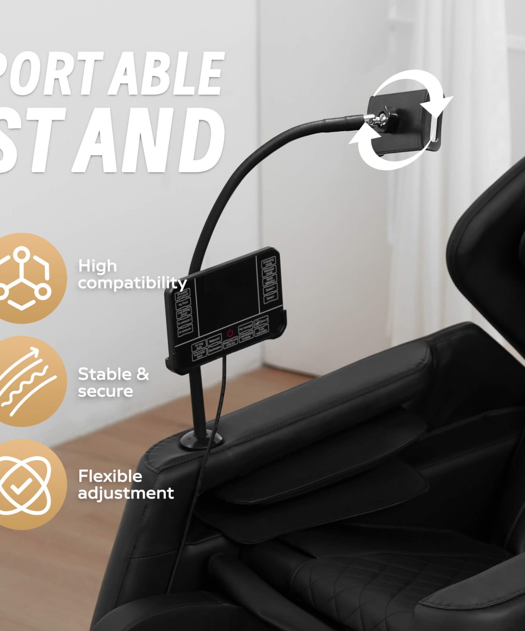 Airvana Nocturne Full-Body Zero-Gravity Massage Chair With Retractable Footrest (SAK40593)