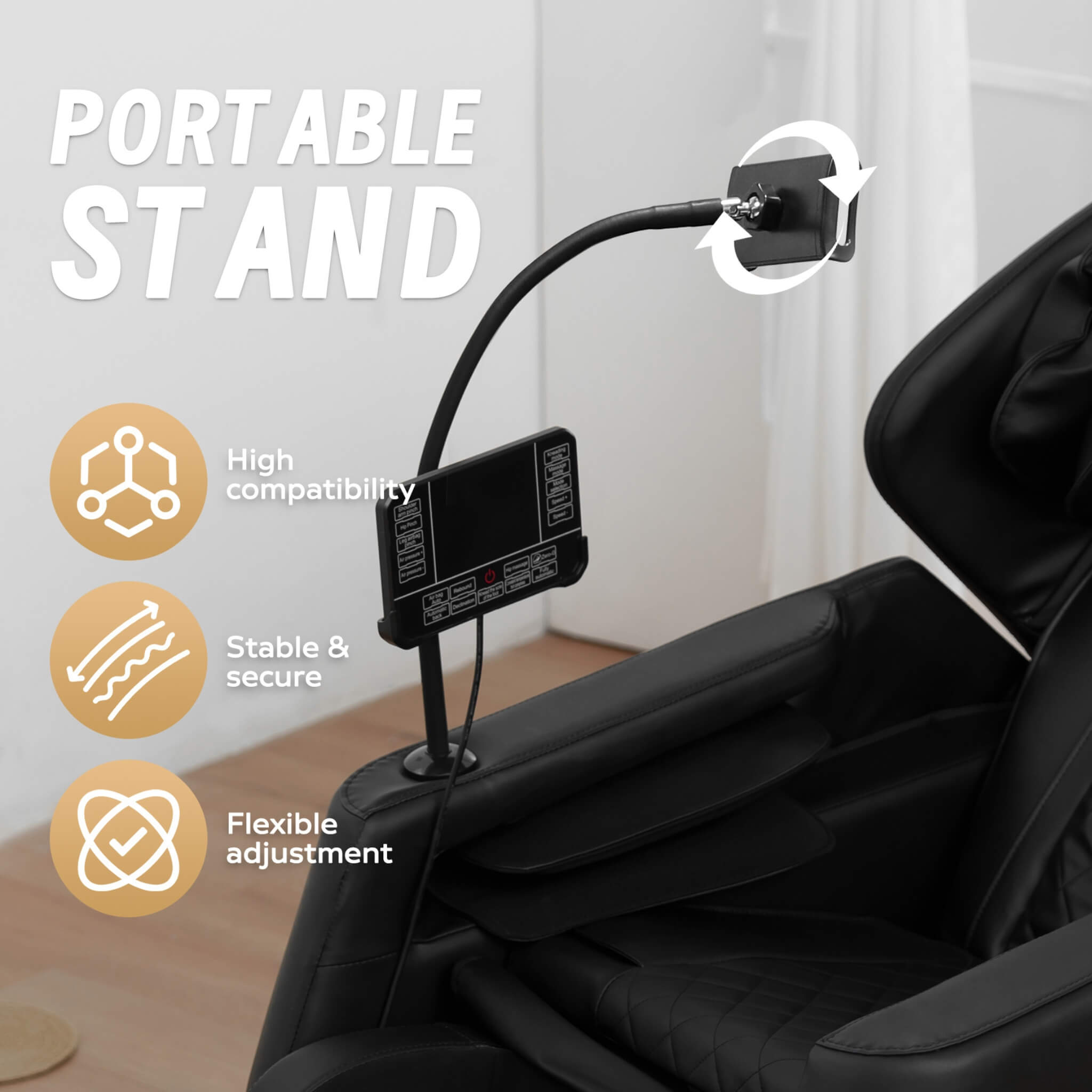 Airvana Nocturne Full-Body Zero-Gravity Massage Chair With Retractable Footrest (SAK40593)