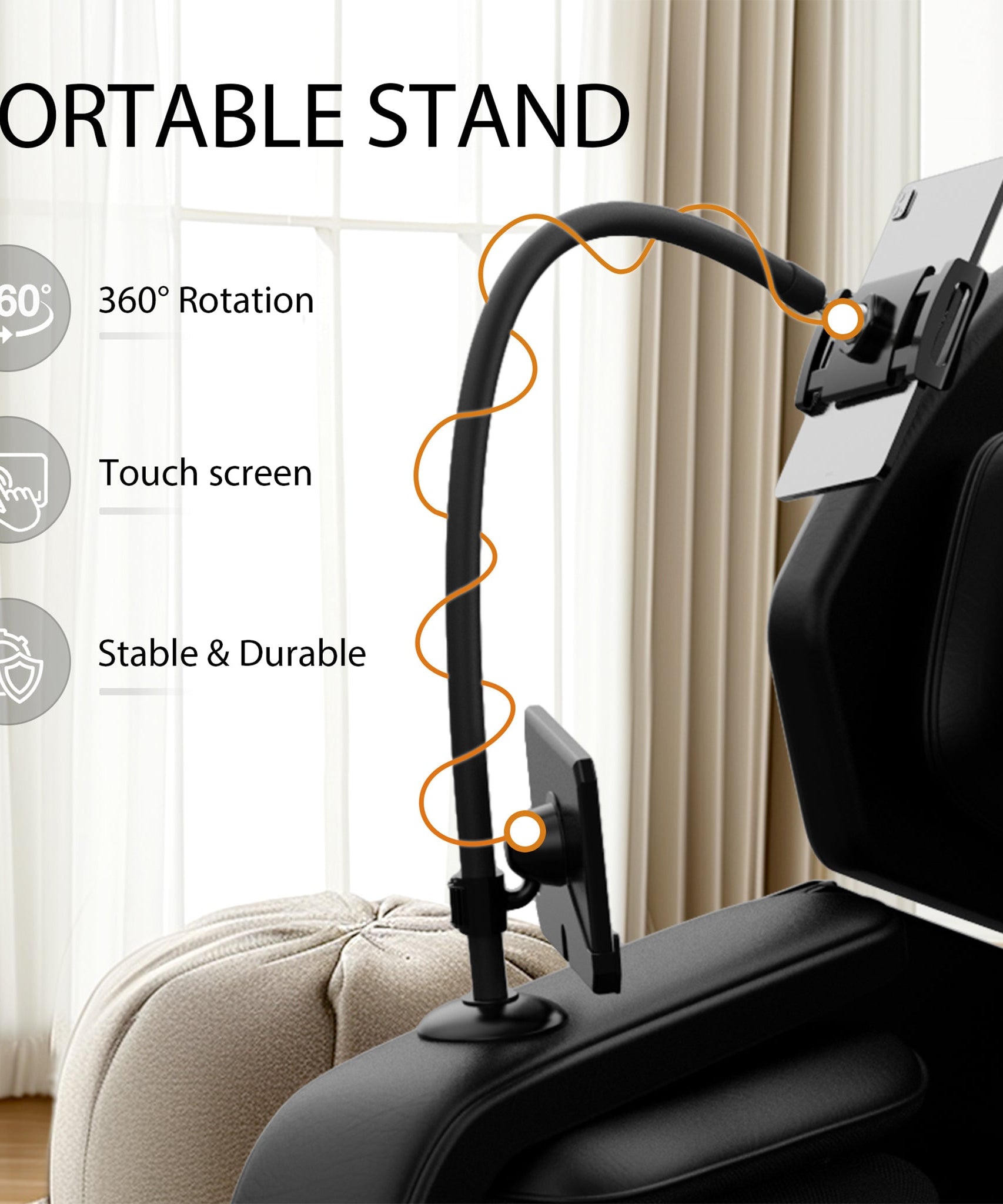 Airvana Imperium Full-Body Zero-Gravity Massage Recliner Chair With Ambient Lighting (SAK34591)