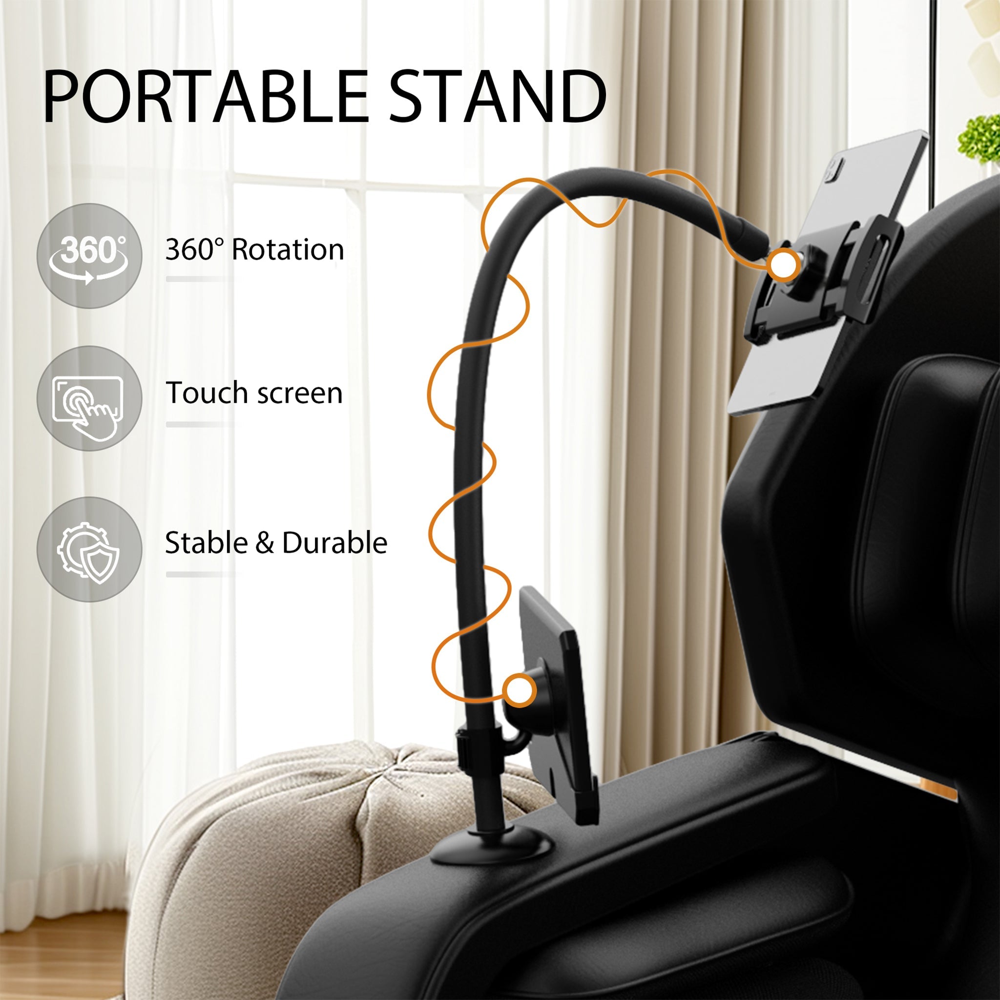Airvana Imperium Full-Body Zero-Gravity Massage Recliner Chair With Ambient Lighting (SAK34591)