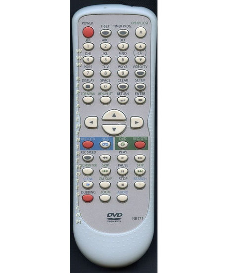 Emerson NB171UD DVD / VCR Combo Recorder Remote Control - NB171UD