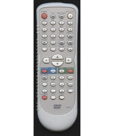 Funai NB197UD DVDR Remote Control