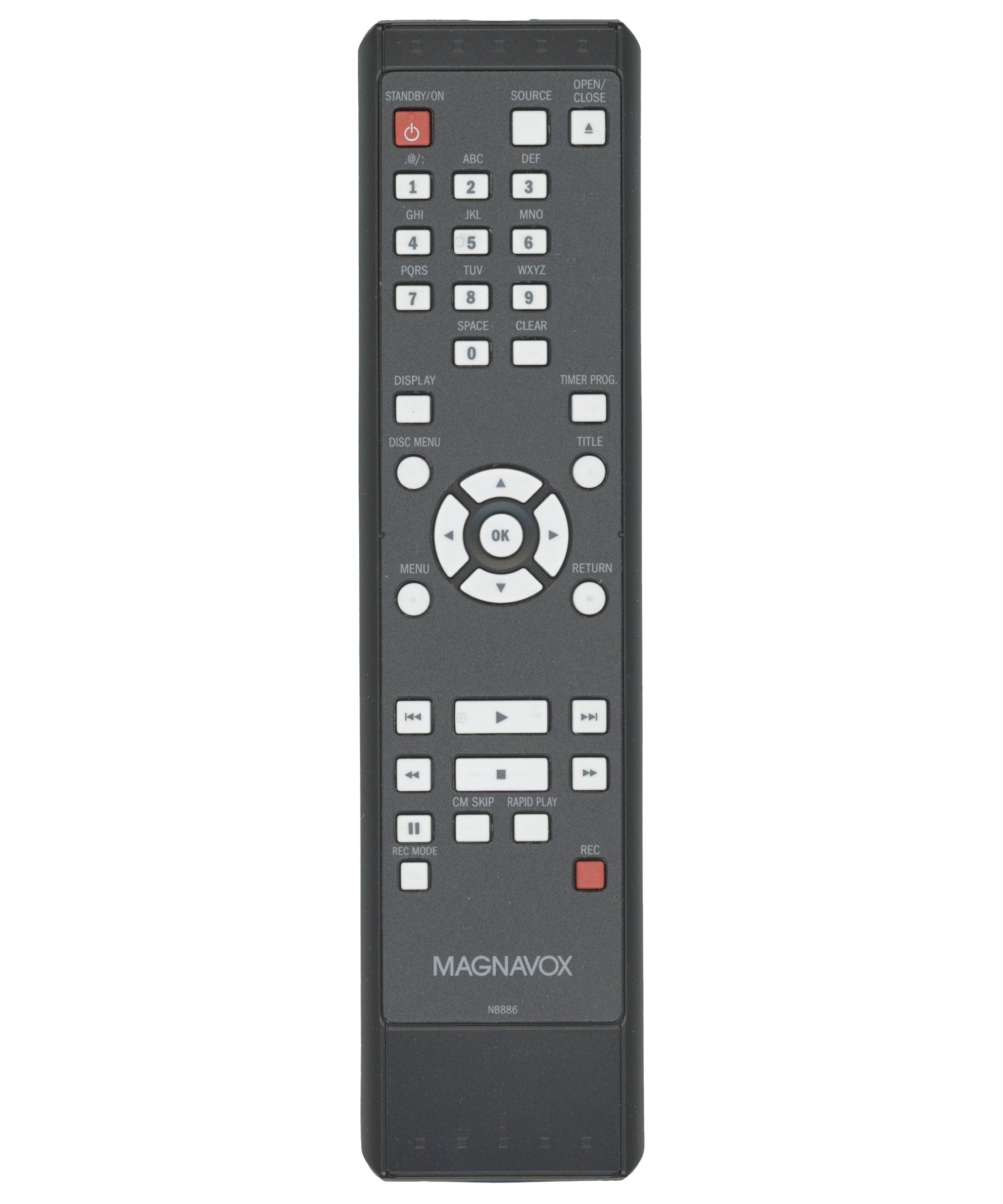 Funai NB886UD DVDR Remote Control