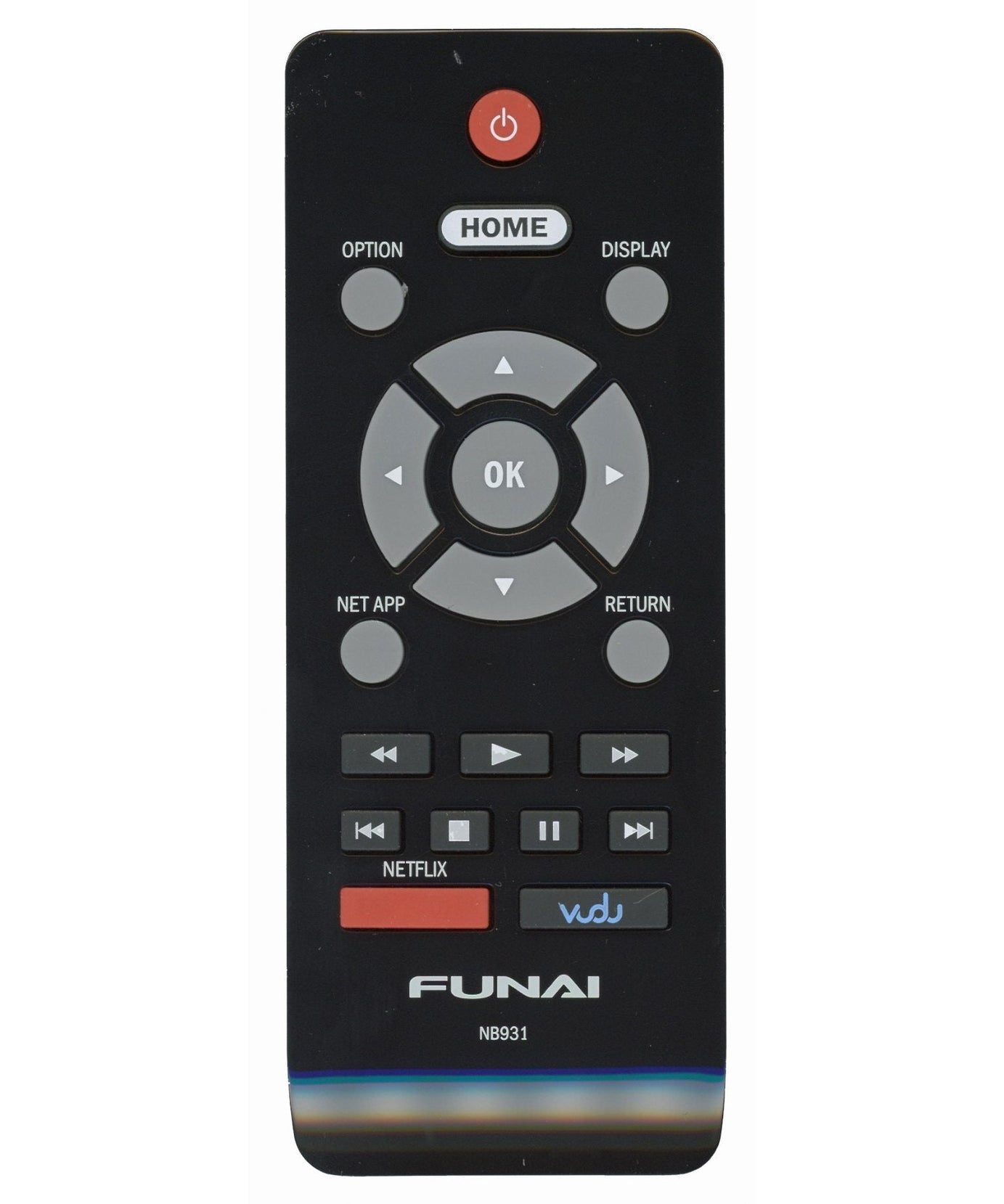 Funai NB931UD Streaming Remote Control