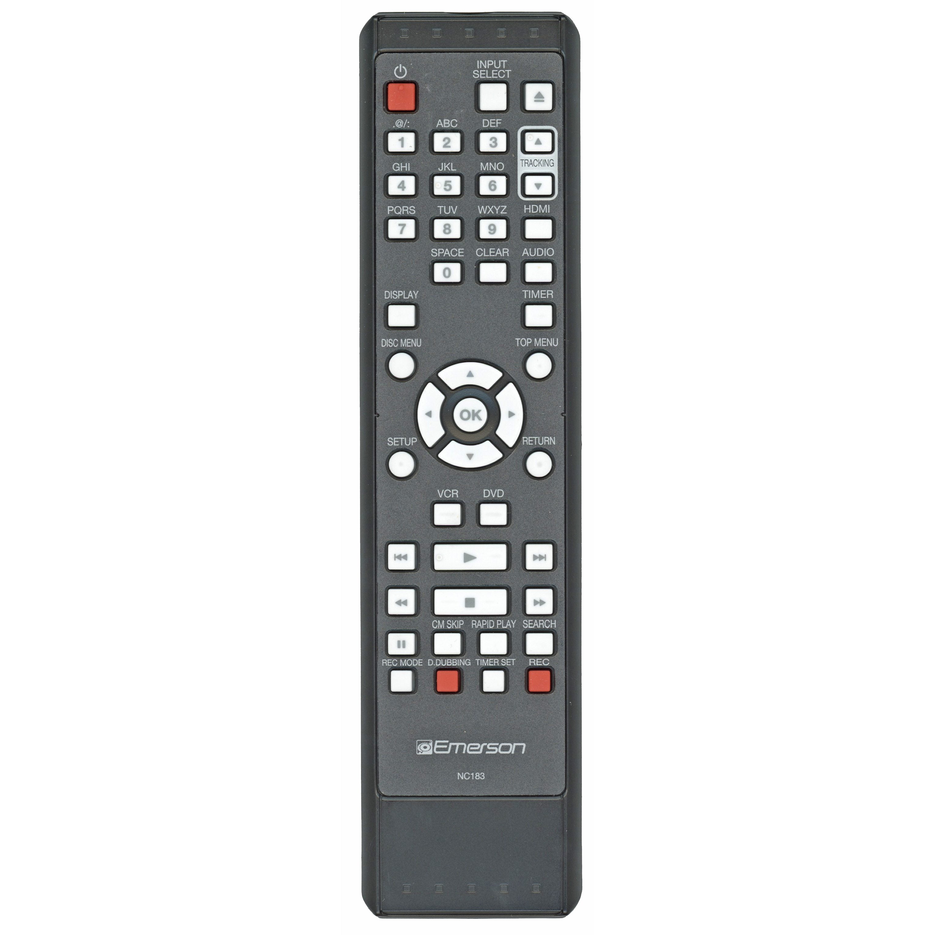 Funai NC183UH DVDR Remote Control - NC183UH