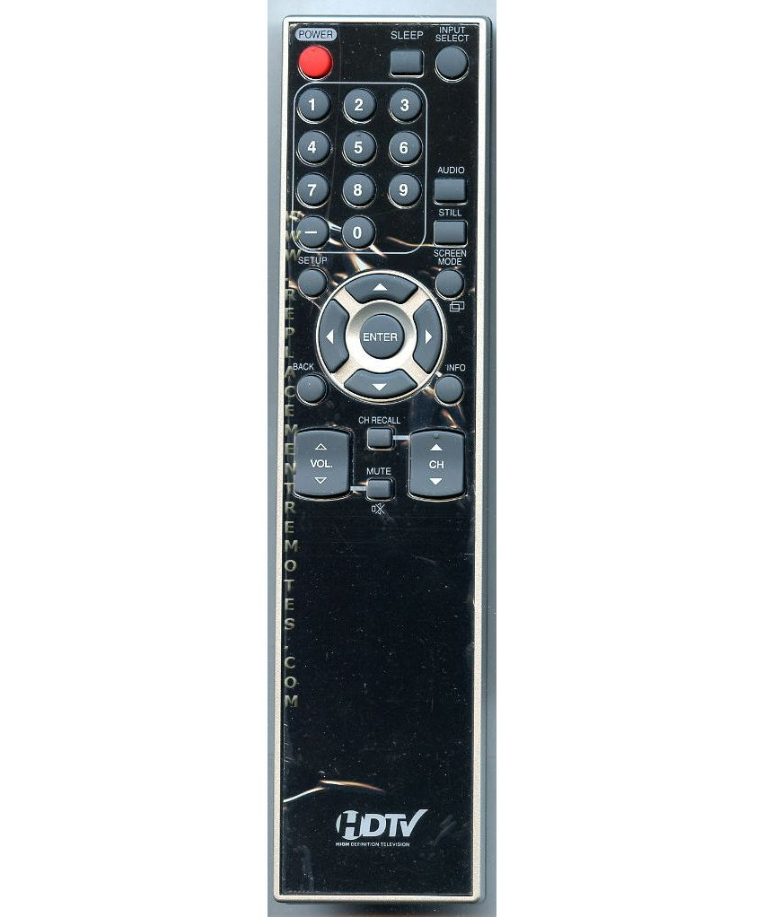 Funai NF020UD Emerson Sylvania TV Remote Control