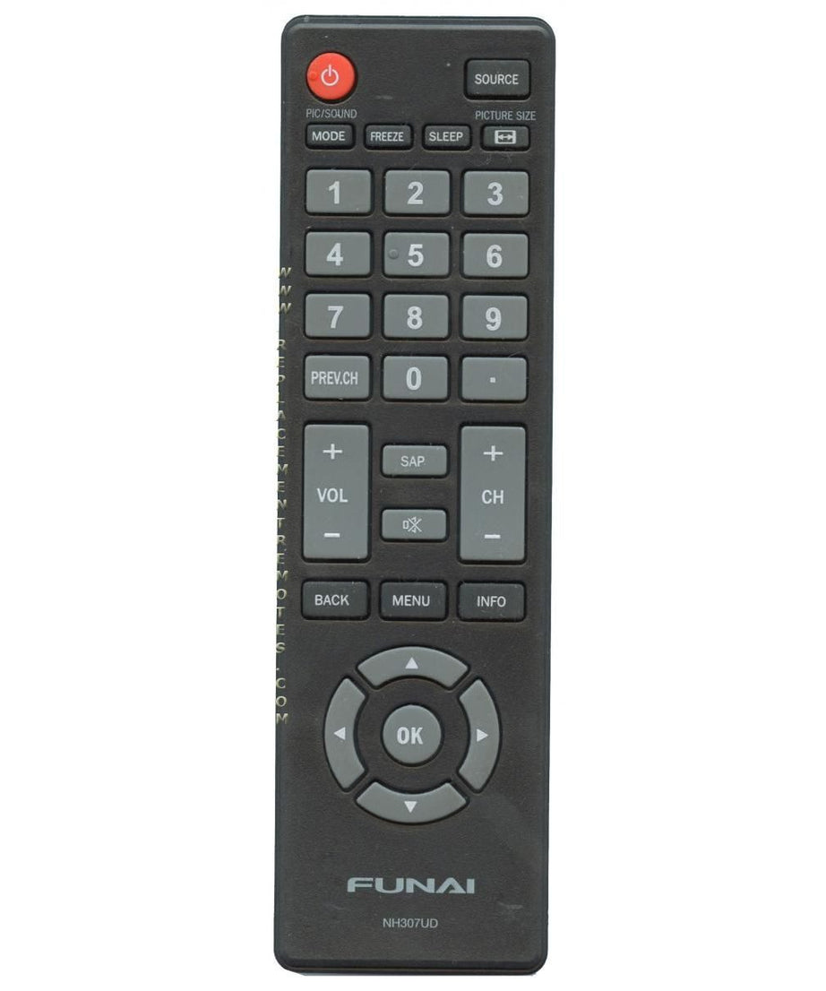 Funai NH307UD TV Remote Control
