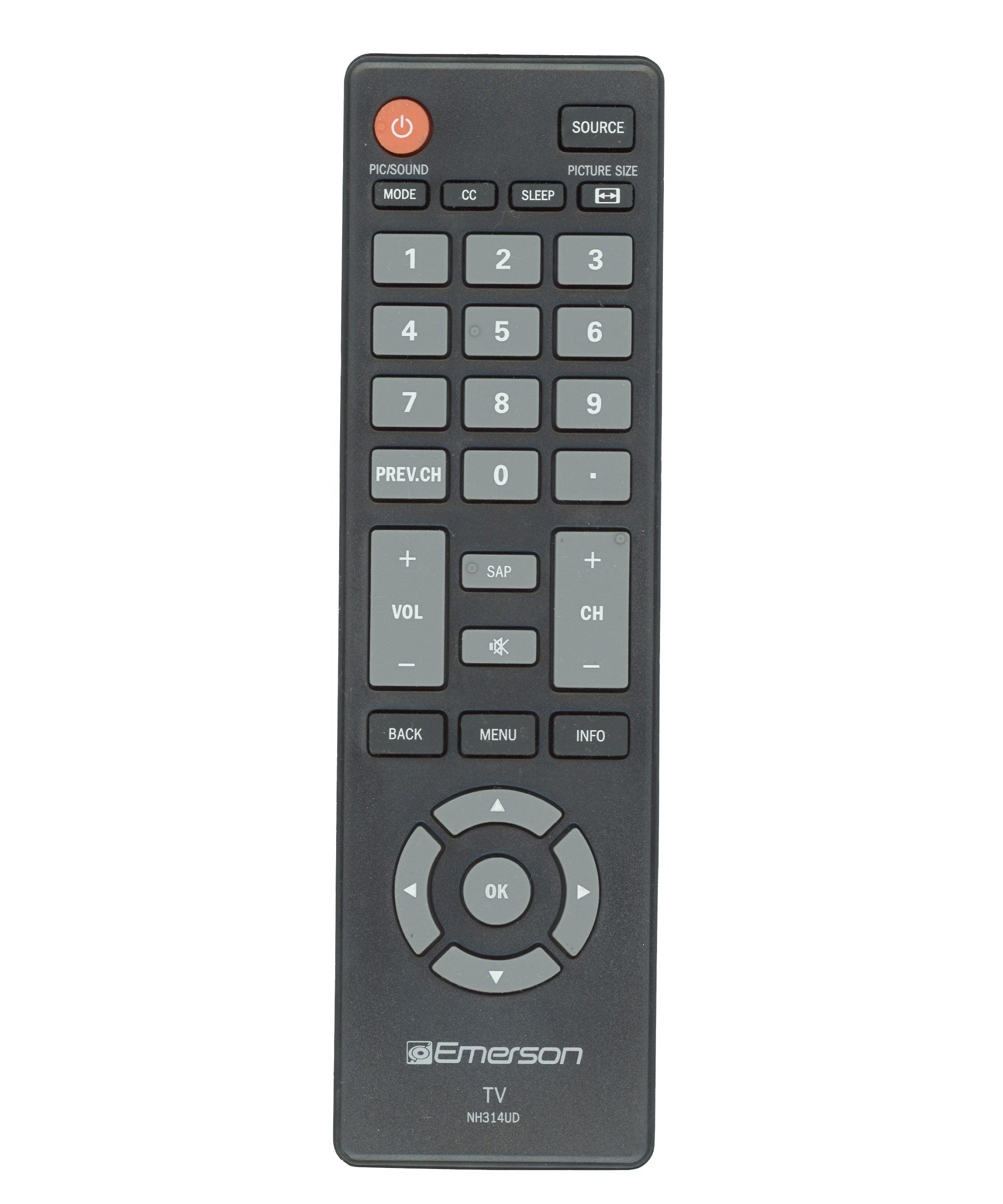 Funai NH314UD TV Remote Control