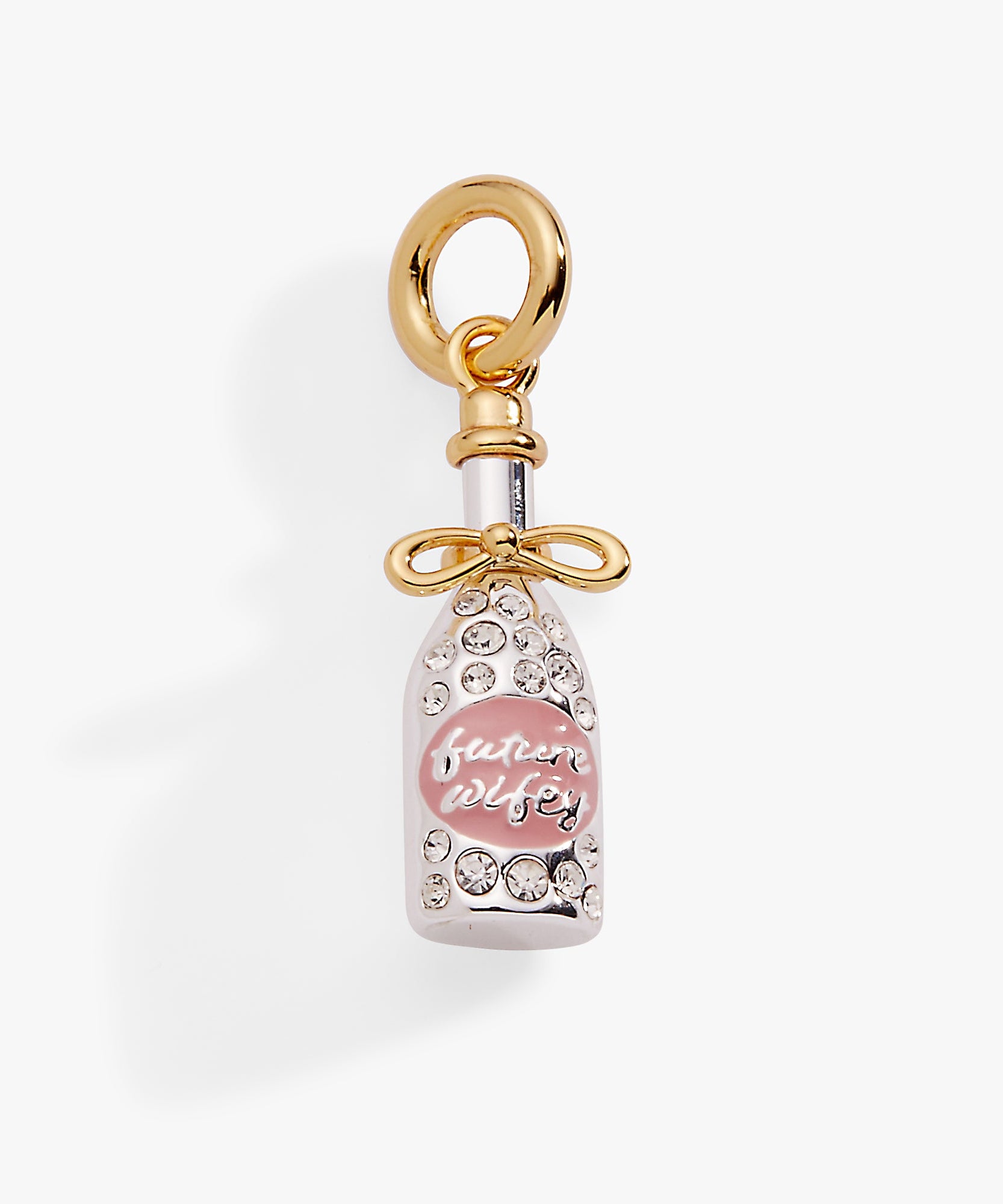 ‘Future Wifey’ Crystal Champagne Charm