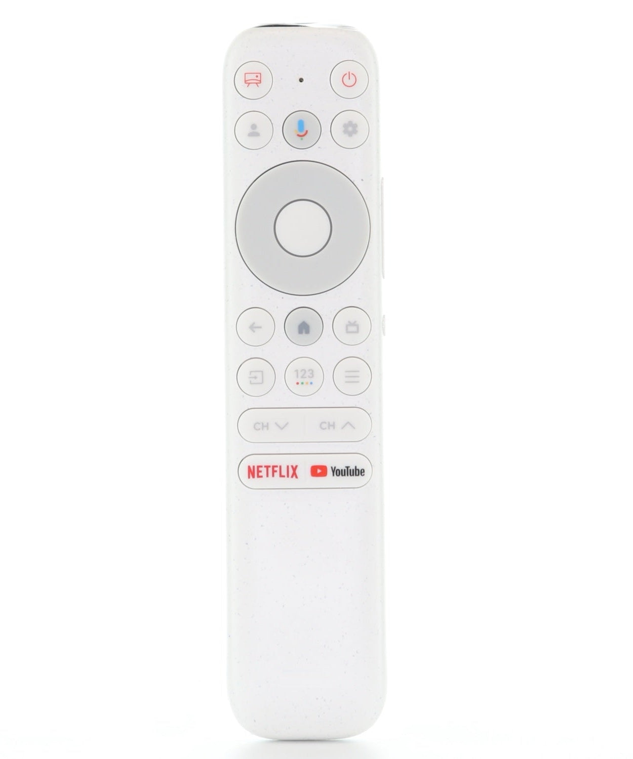 TCL RC902N / FER1 NXTVISION GOOGLE TV Remote Control with Voice | White | Netflix | YouTube - G0401-000232