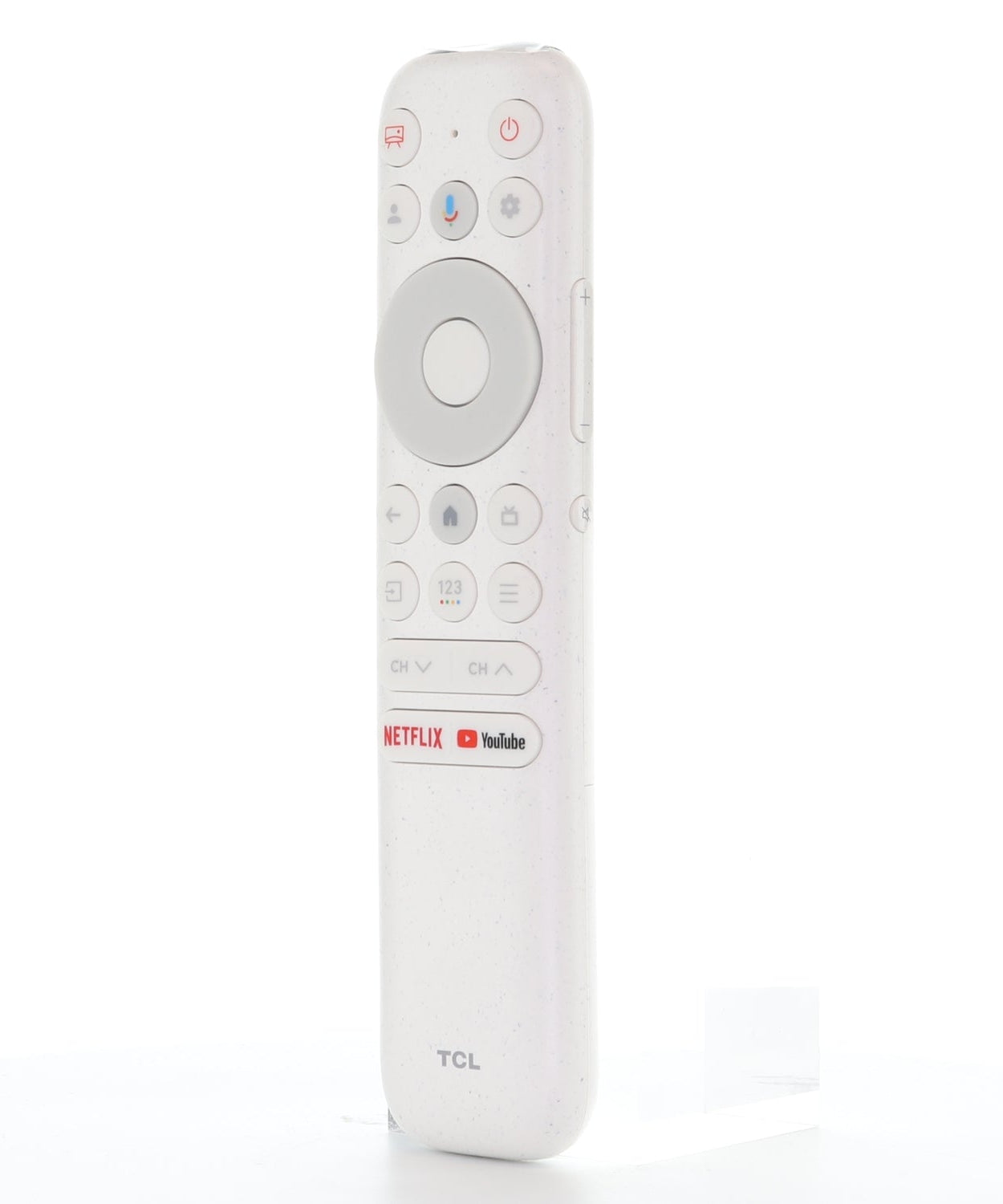 TCL RC902N / FER1 NXTVISION GOOGLE TV Remote Control with Voice | White | Netflix | YouTube - G0401-000232
