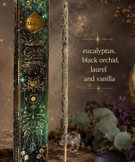 Green Shimmer Gaia Incense Sticks