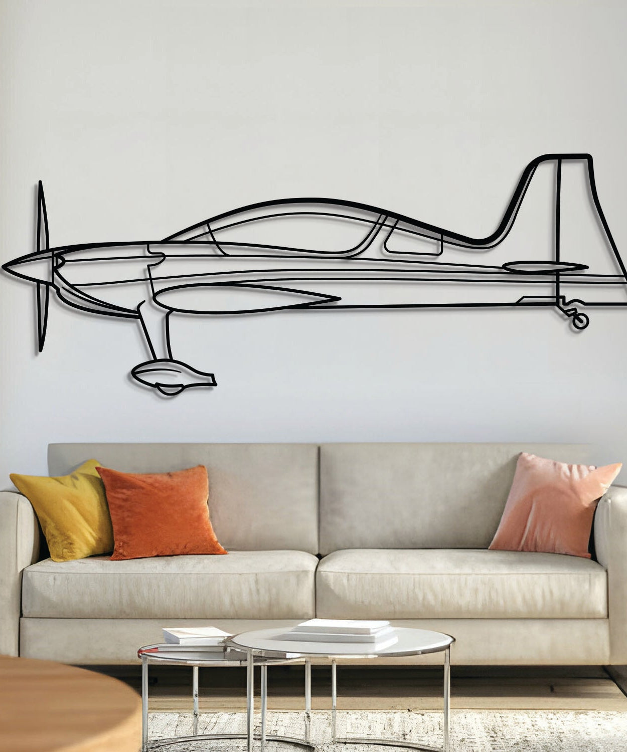 Gamebird GM1 Metallflugzeug-Wandkunst - NCP0091
