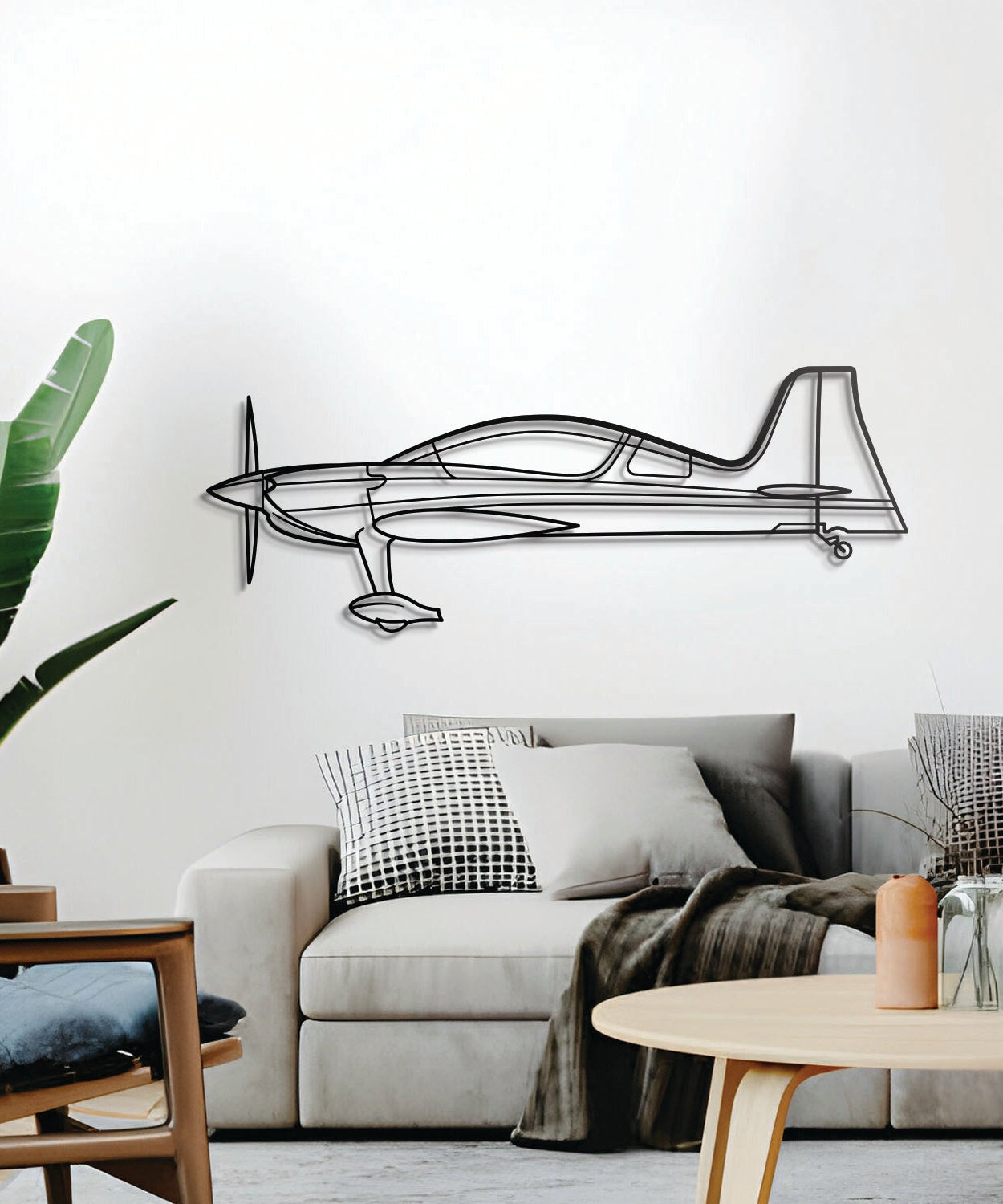 Gamebird GM1 Metallflugzeug-Wandkunst - NCP0091