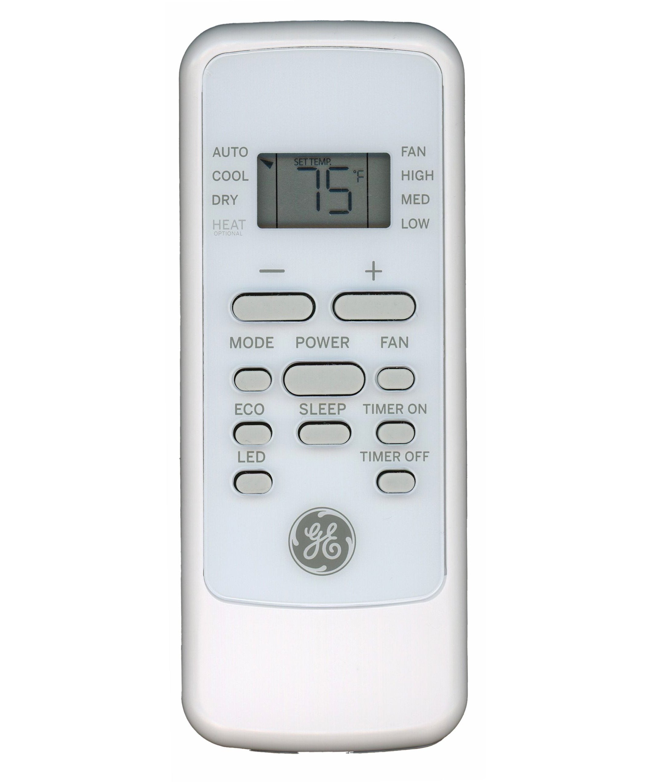 GE General Electric RG51G41/EU1-G Window Air Conditioner Remote Control - WJ26X33655