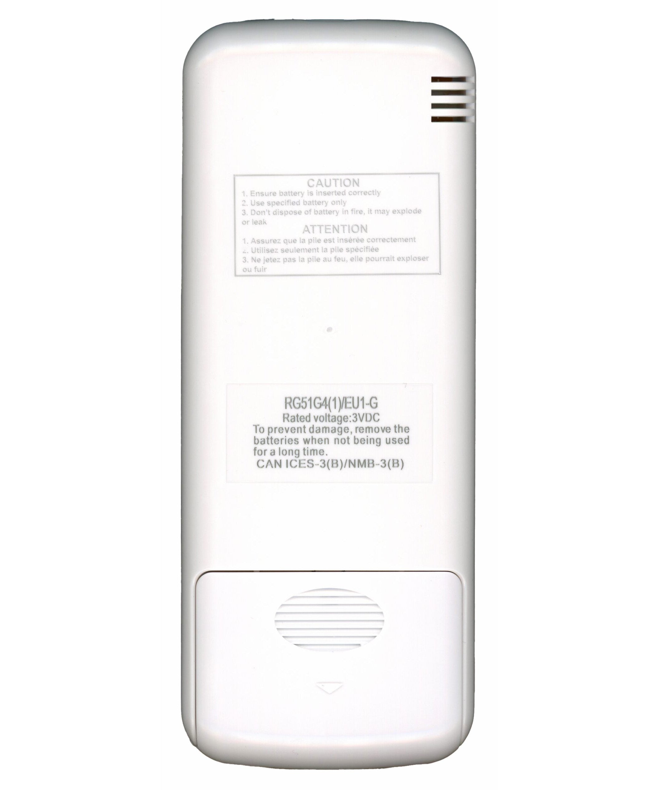 GE General Electric RG51G41/EU1-G Window Air Conditioner Remote Control - WJ26X33655
