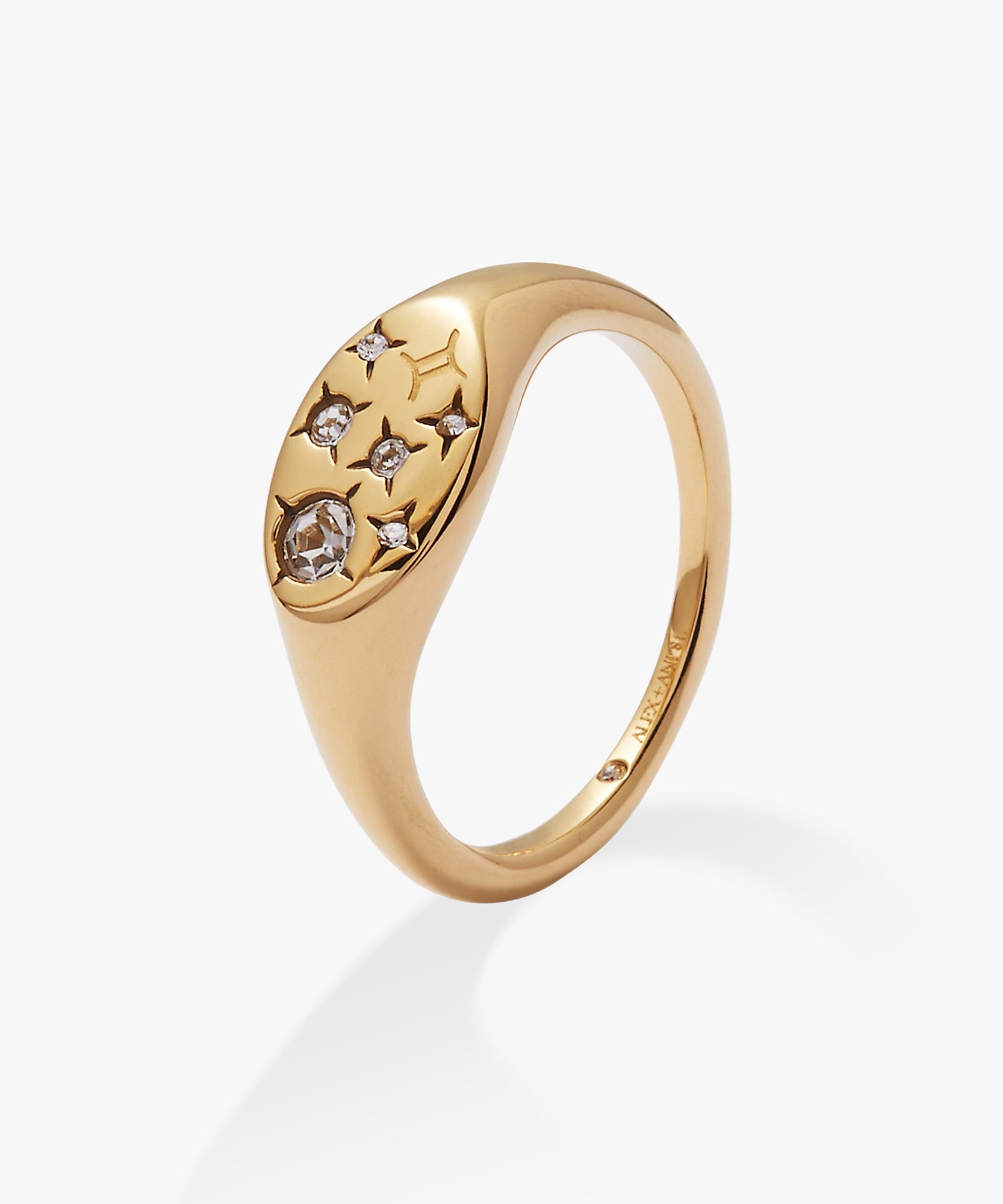 Gemini Zodiac Ring