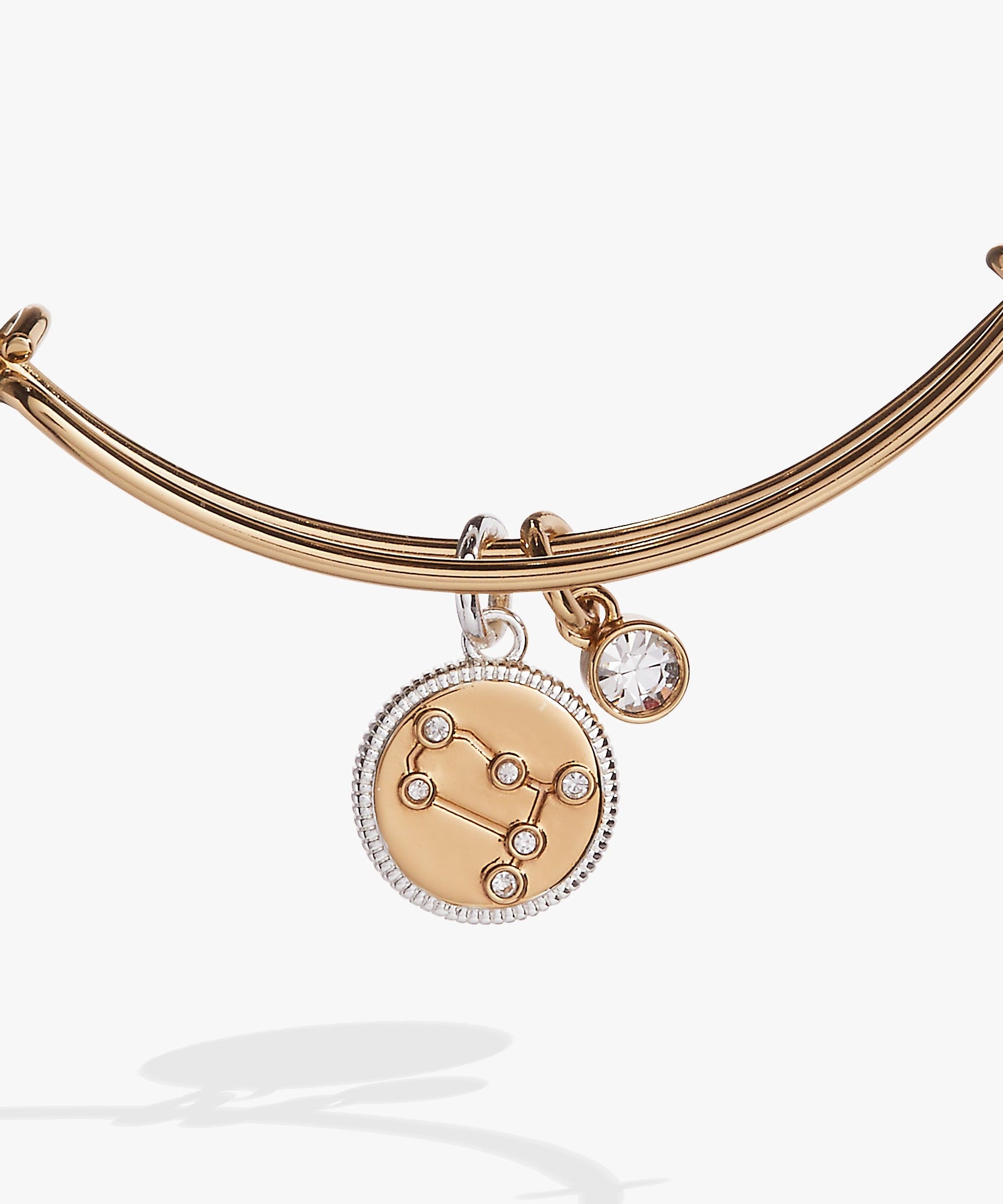 Gemini Zodiac Charm Bangle