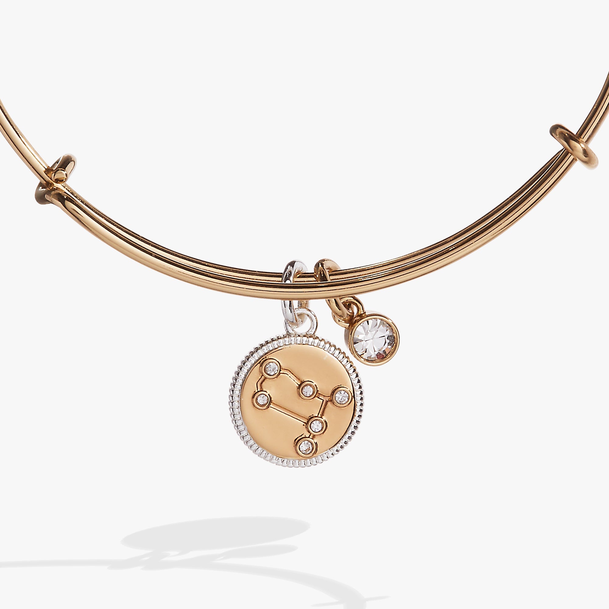 Gemini Zodiac Charm Bangle