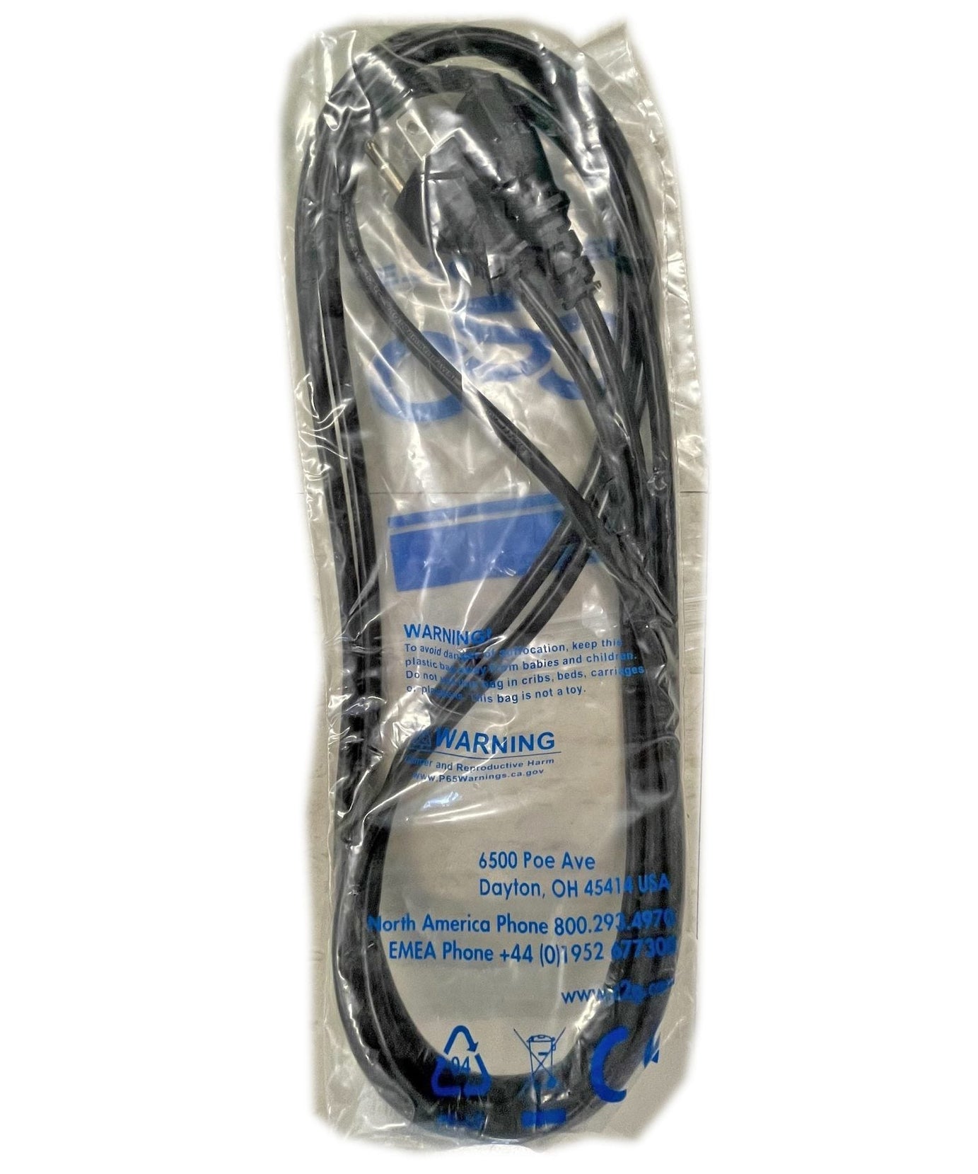 Anderic Universal 10 Foot AC AWG Power Cable | 3 Prong | 3 Prong Female - 10FT3PPC