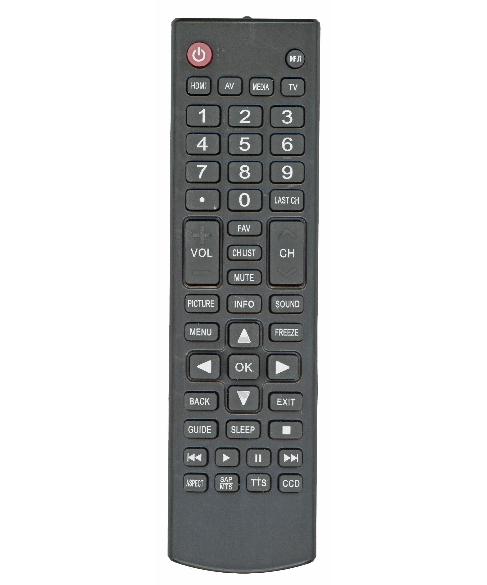 Anderic Generic 398GR12BEEMN0001 for ONN TV Remote Control