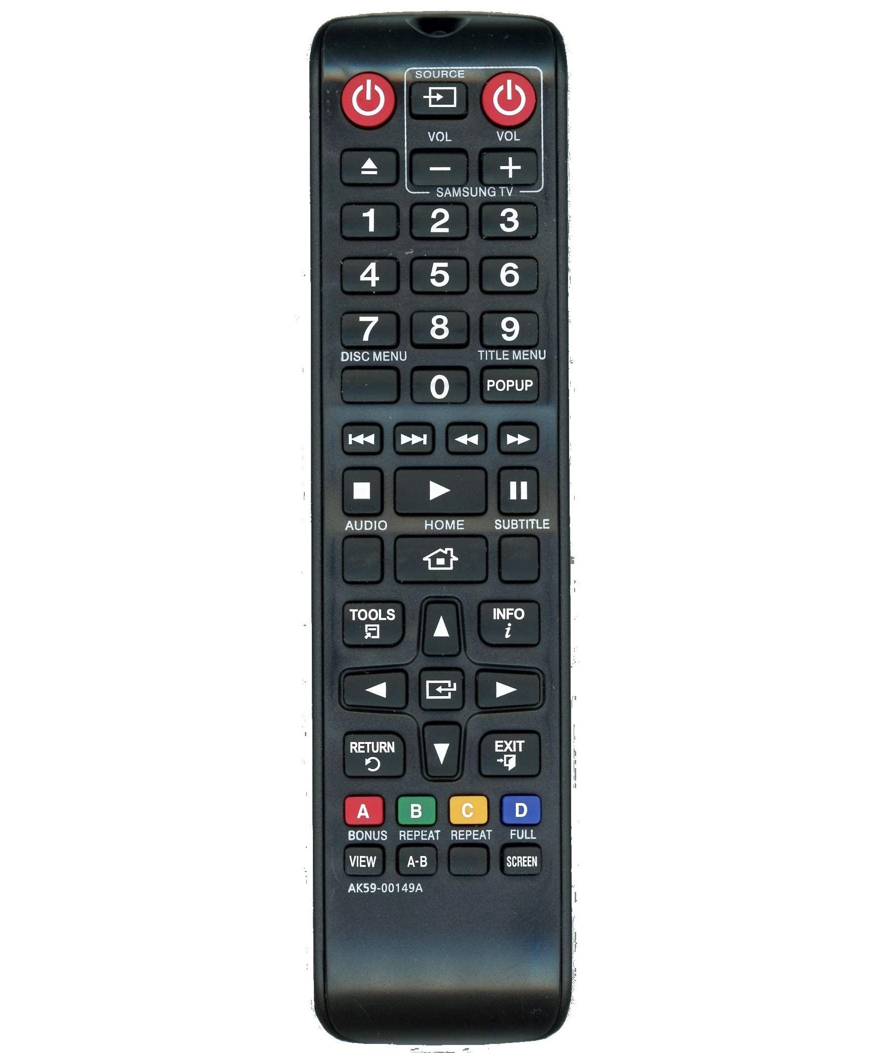 Anderic Generic AK5900149A for Samsung Blu-ray Home Theater Remote Control