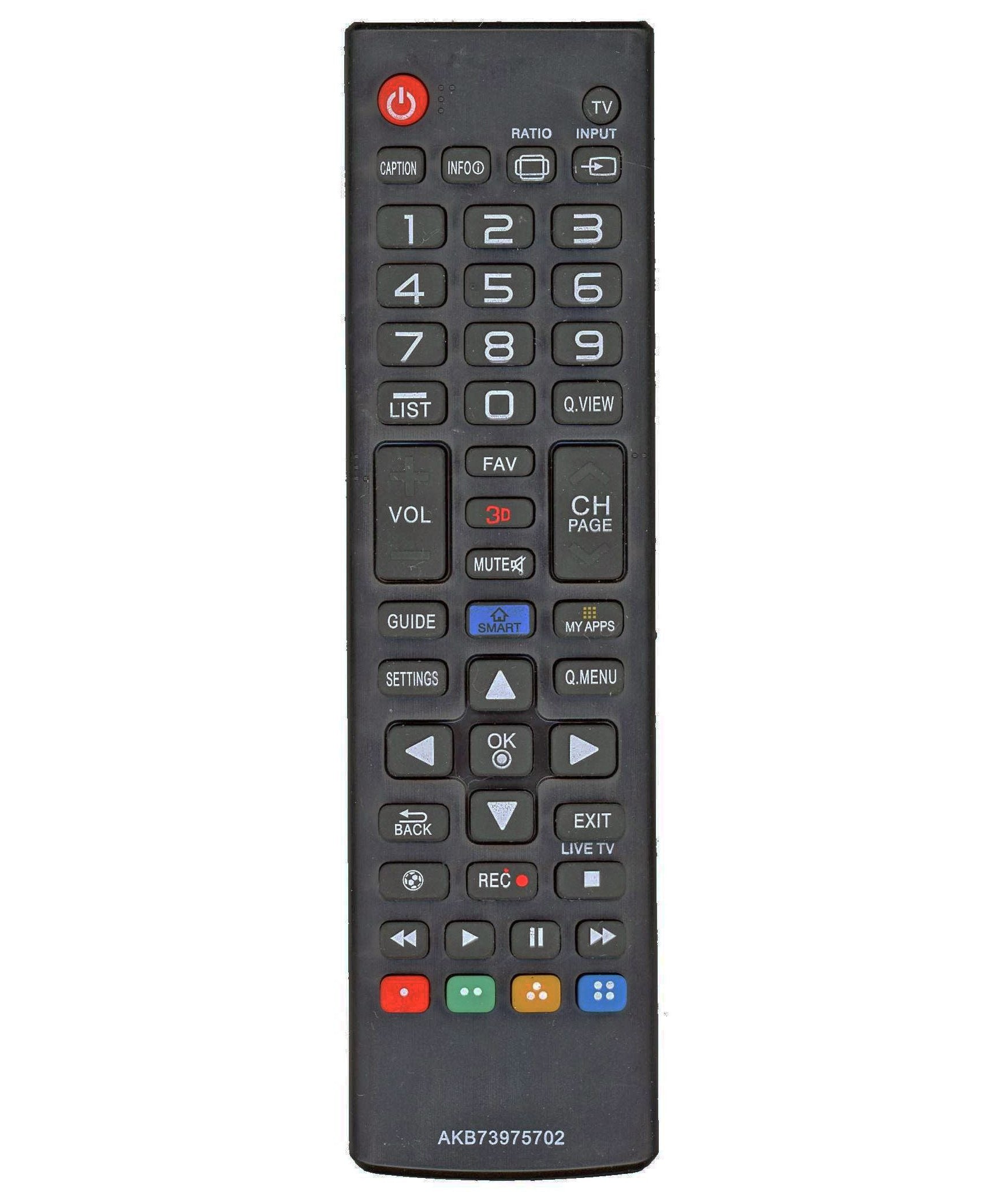 Anderic AKB73975702 for LG TV Remote Control