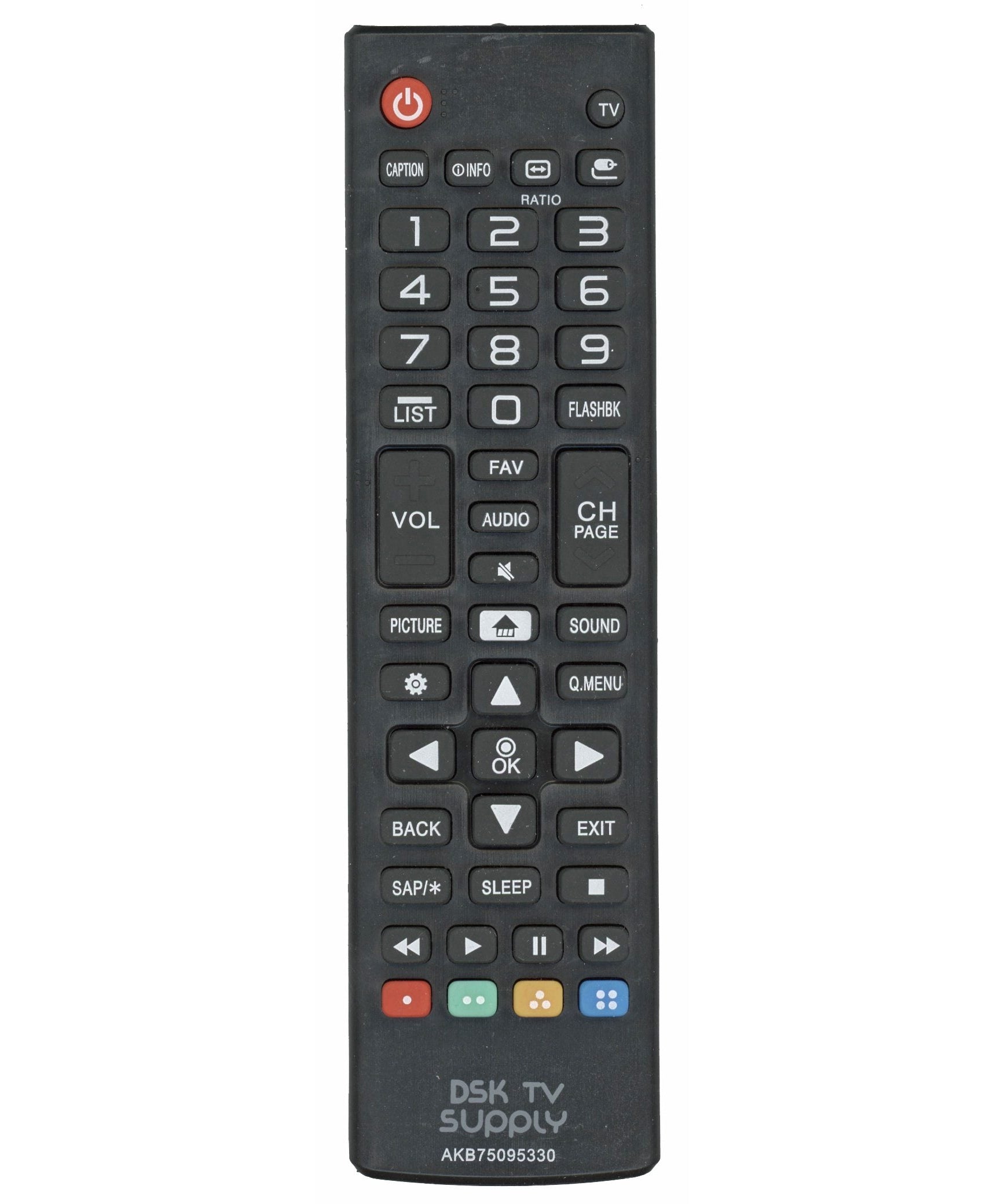 Anderic Generic AKB75095330 For LG TV Remote Control