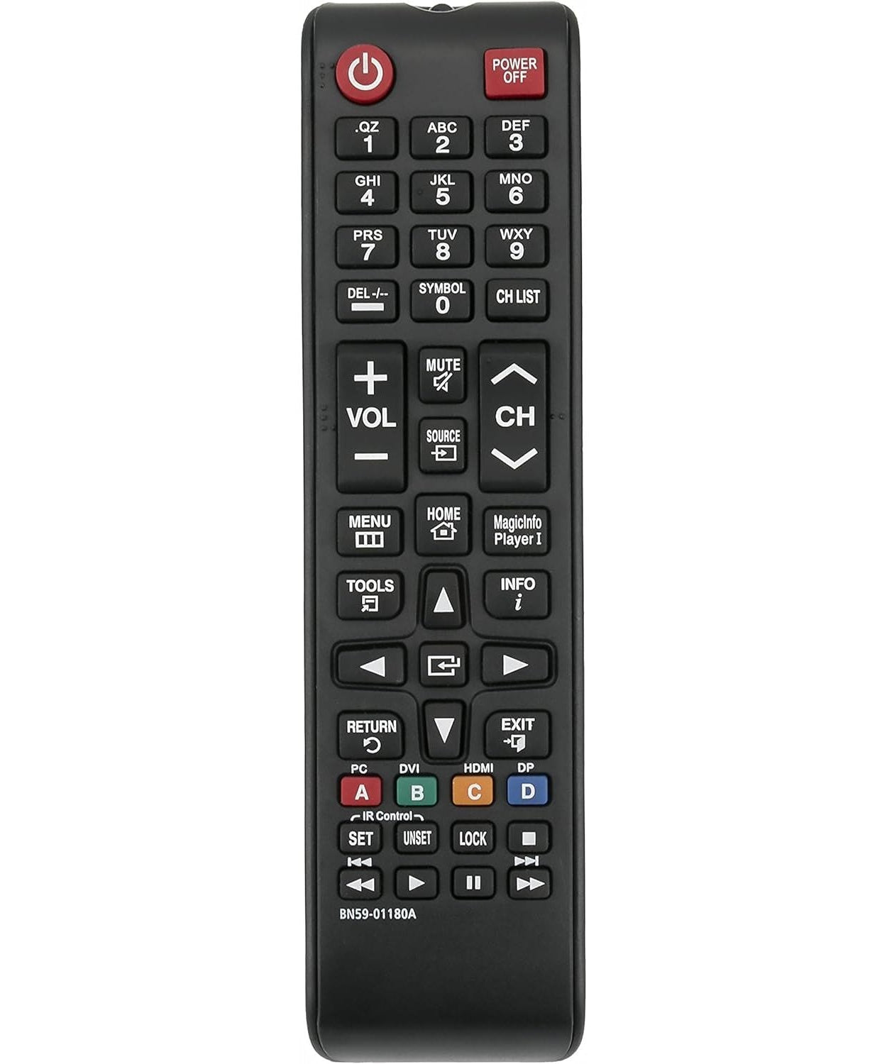 Anderic Generic BN5901180A for Samsung Display TV Remote Control
