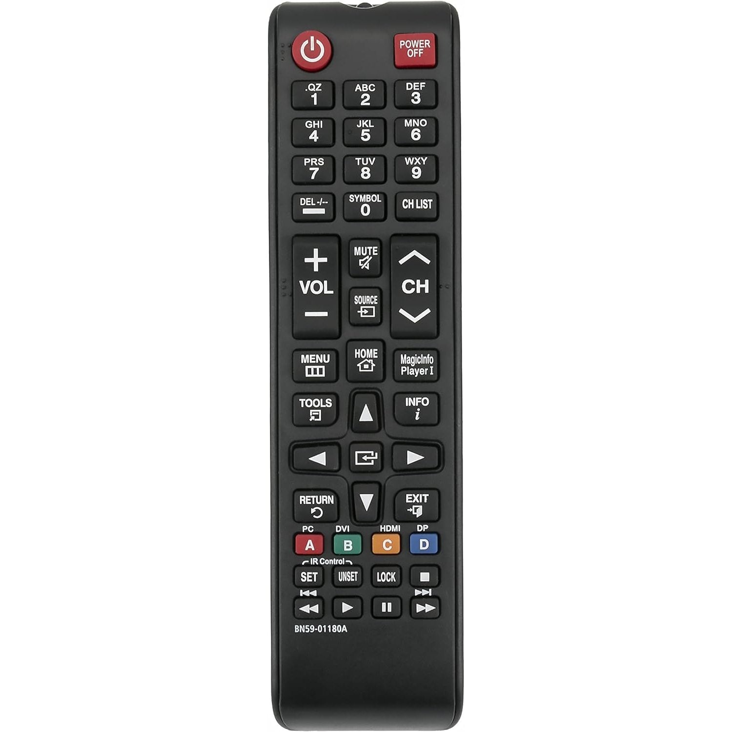 Anderic Generic BN5901180A for Samsung Display TV Remote Control