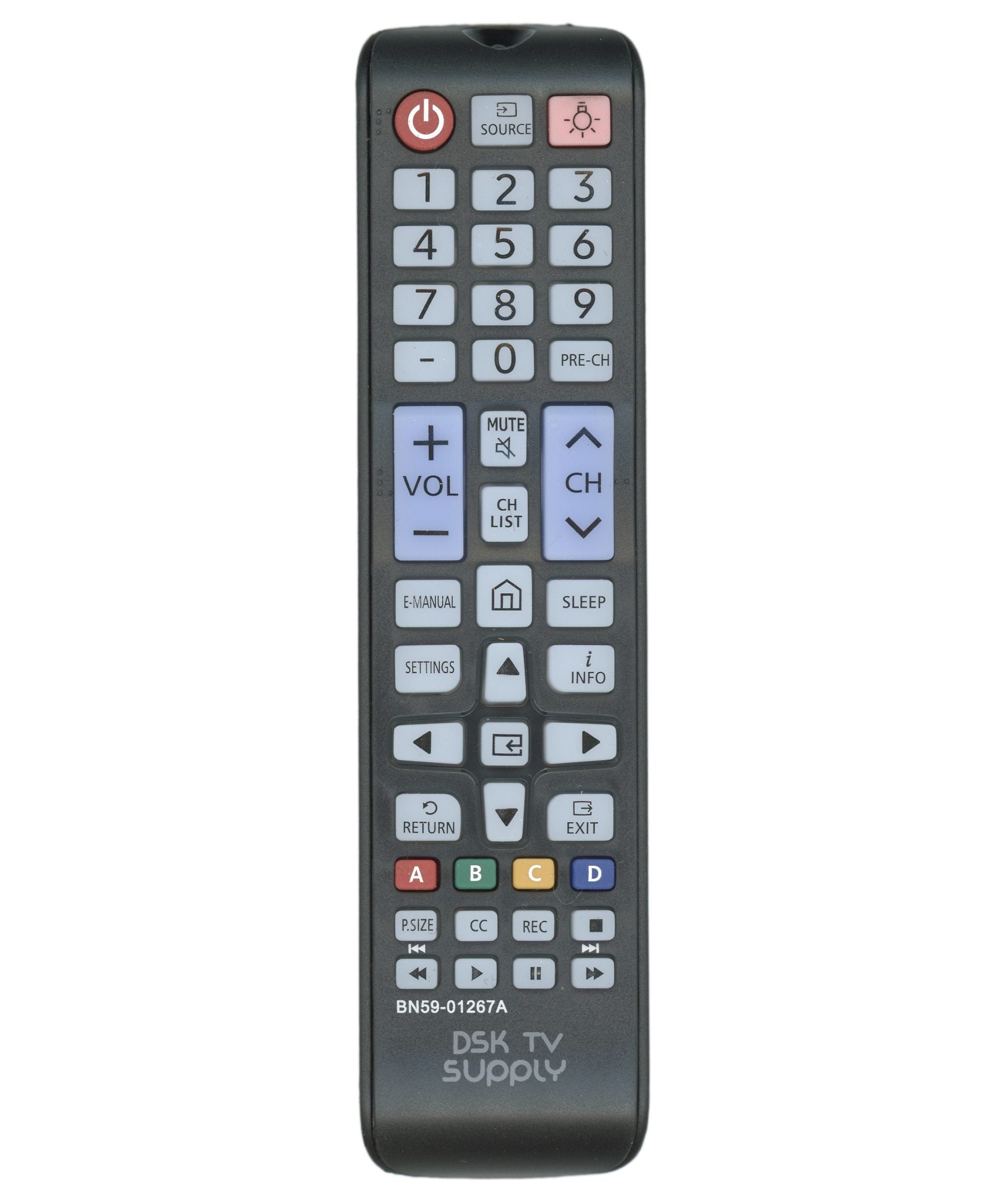Anderic Generic BN5901267A For Samsung TV Remote Control