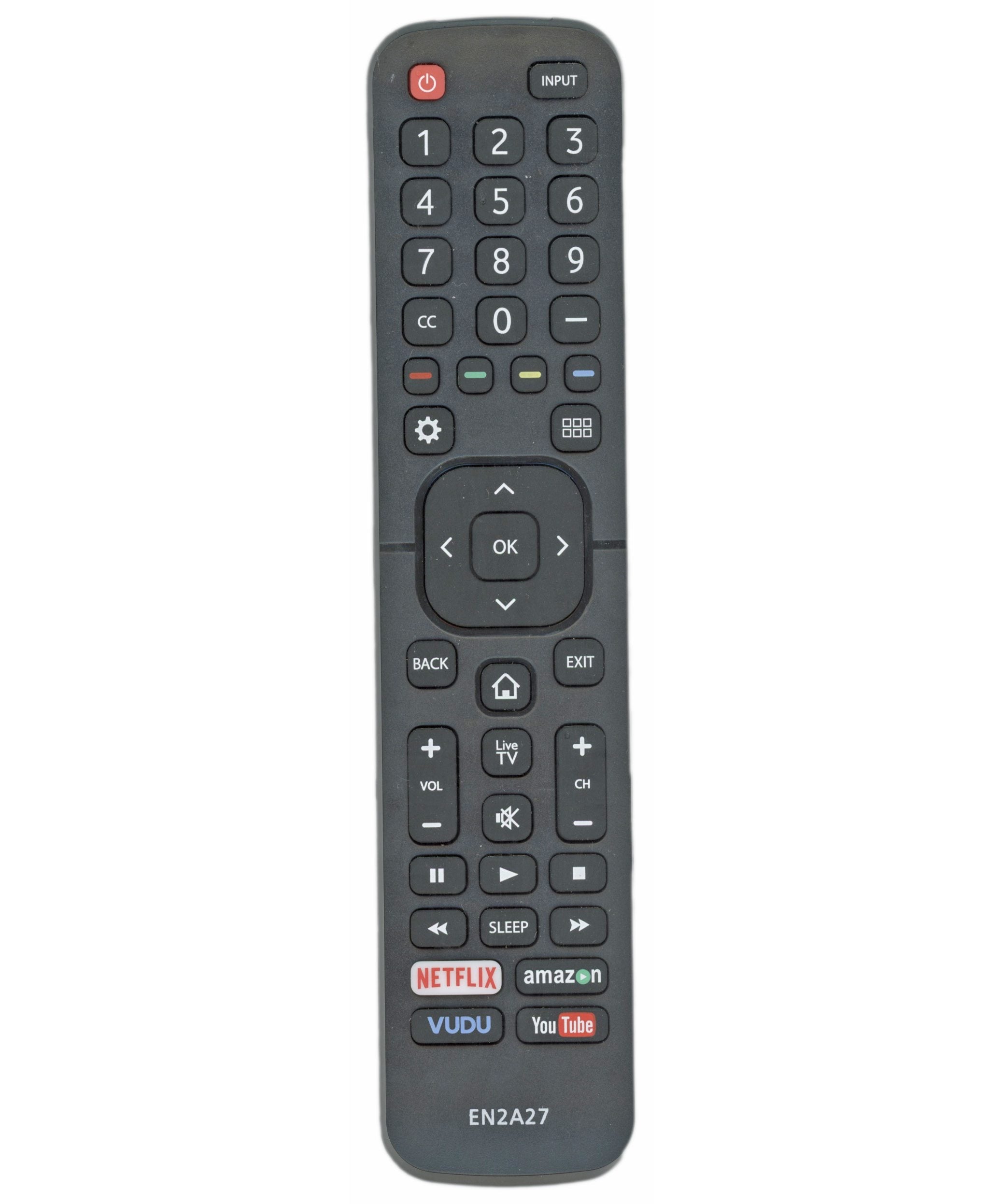 Anderic EN2A27 For Hisense and Sharp TV Remote Control