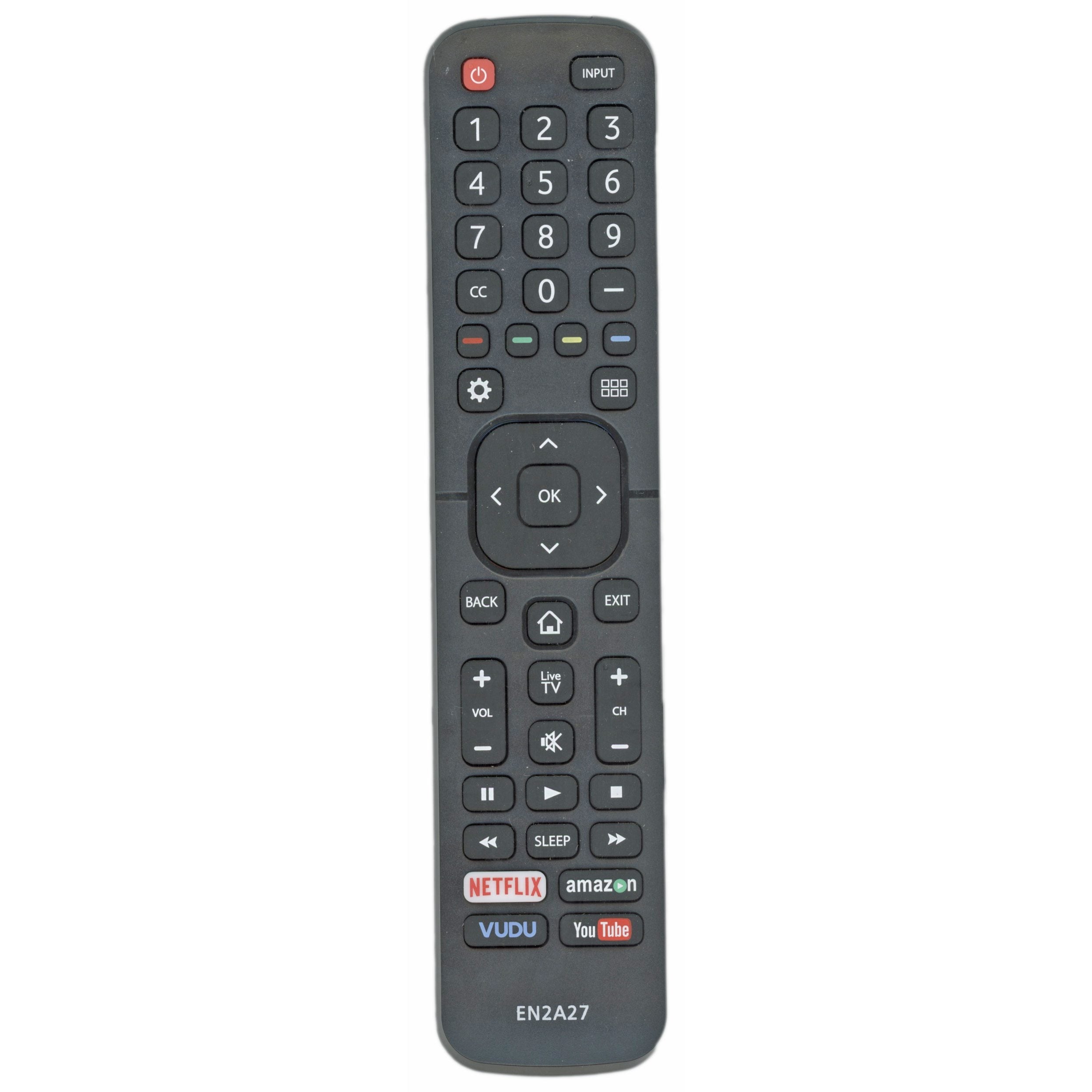 Anderic EN2A27 For Hisense and Sharp TV Remote Control