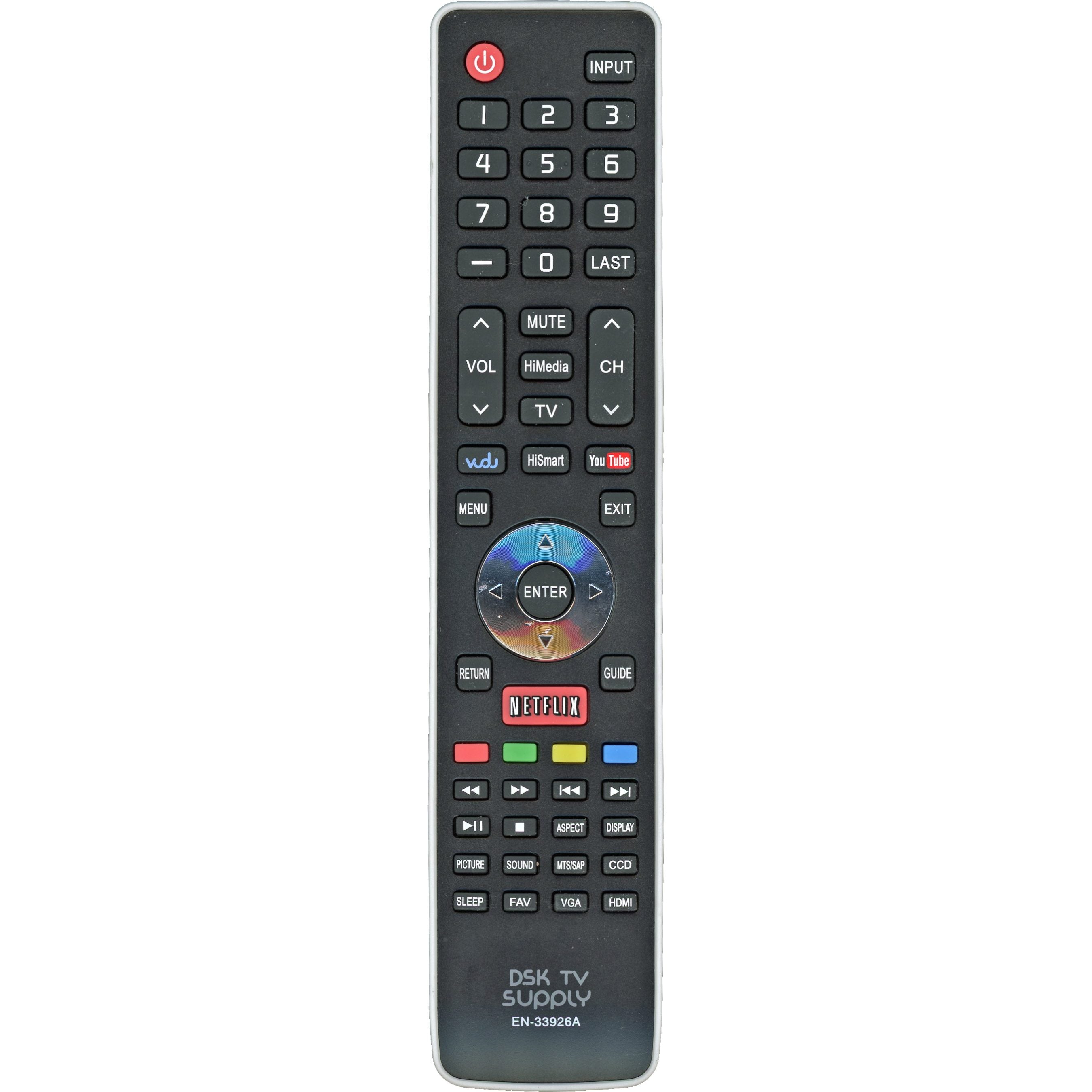 Anderic EN33926A For Hisense TV Remote Control