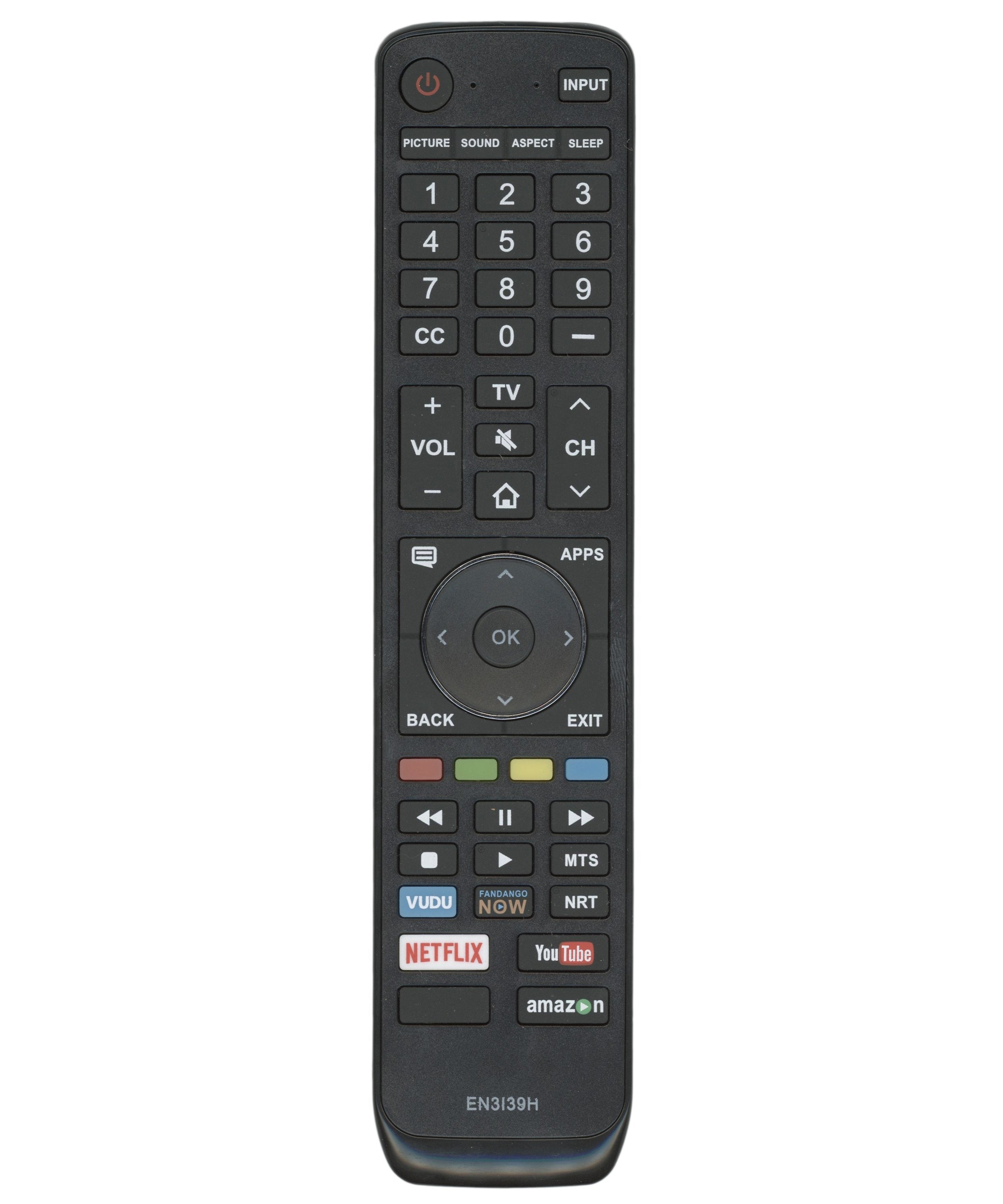 Anderic Generic EN3i39H For Hisense TV Remote Control