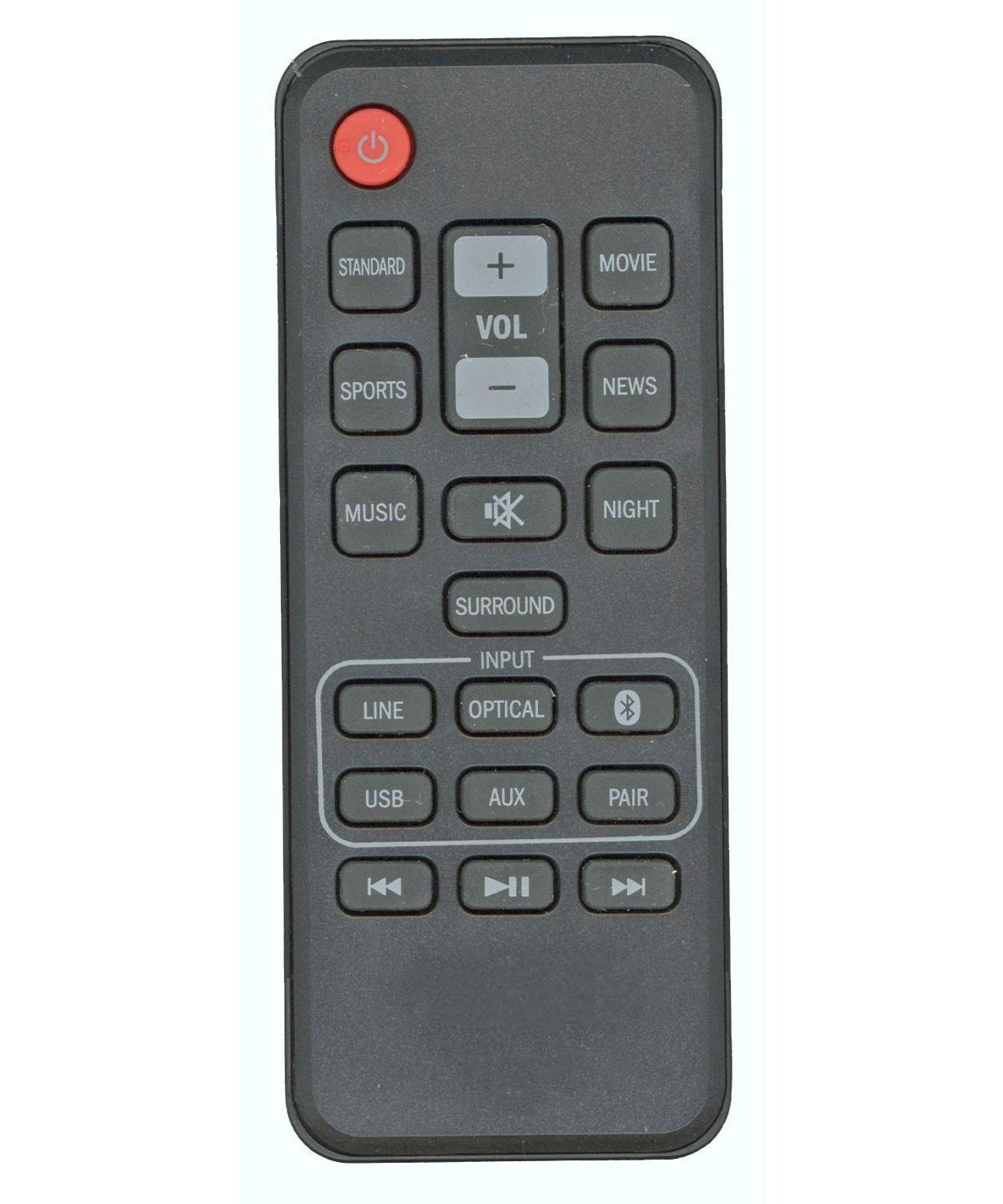 Anderic Generic NC306 for Sanyo Sound Bar Remote Control